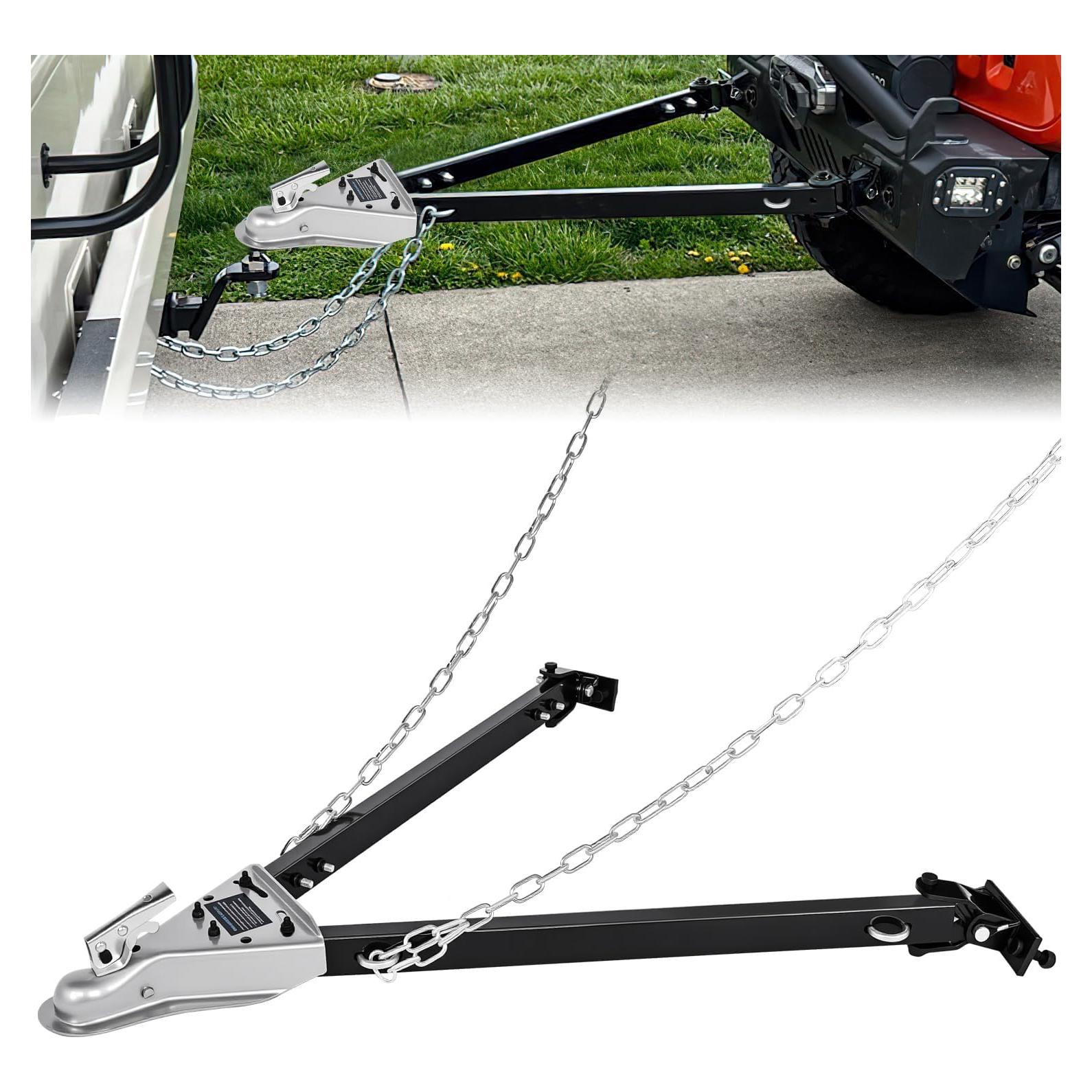 Barra de remolque Nilight 93141A 2495 kg universal con cadenas