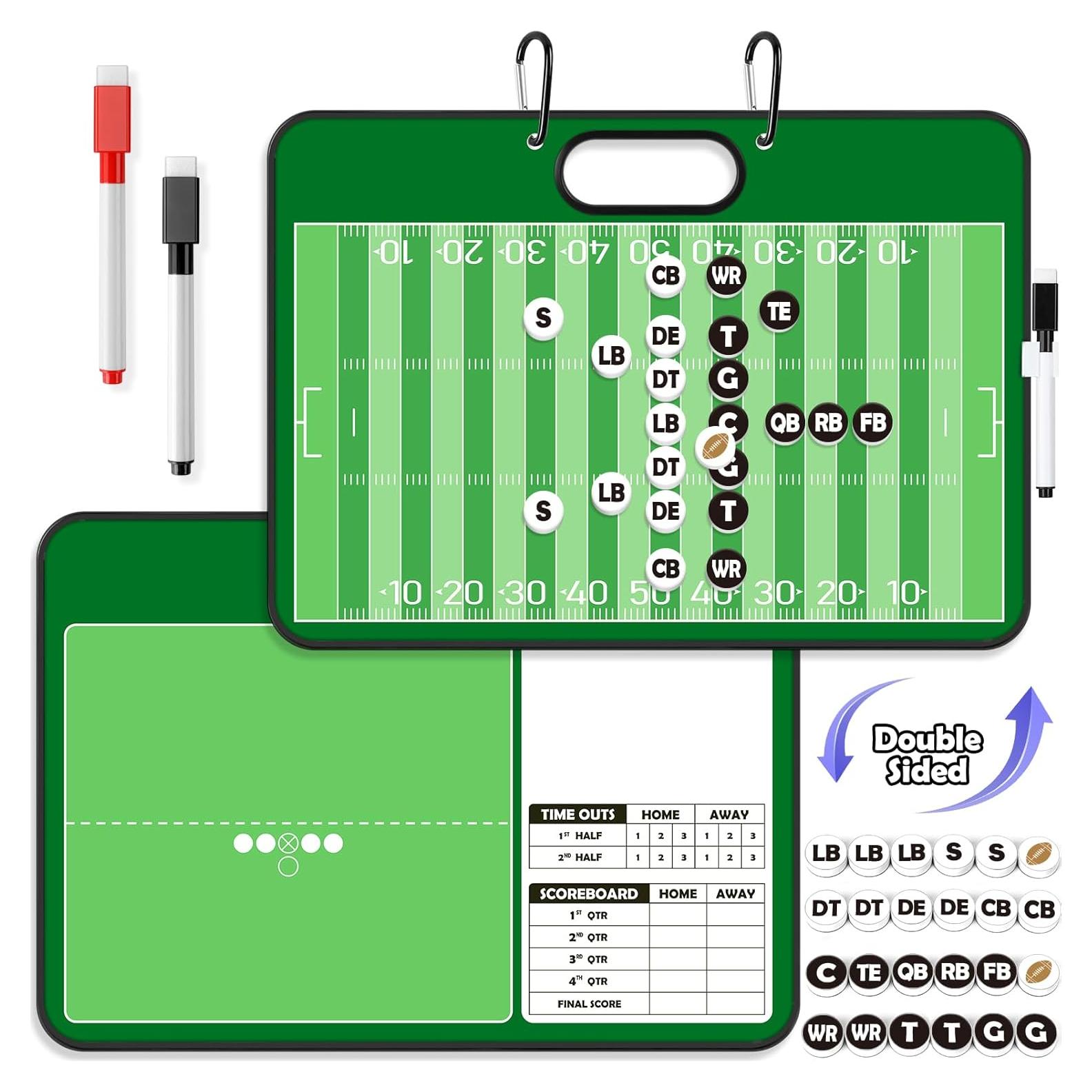 Tablero de Entrenamiento Magnético Torlam Doble Cara Fútbol