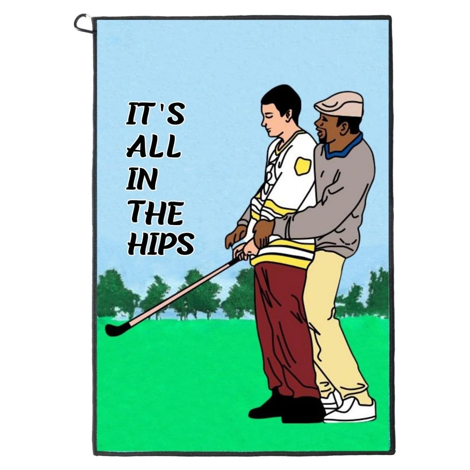 Toalla de Golf Divertida Botogift 60x40.6cm Microfibra