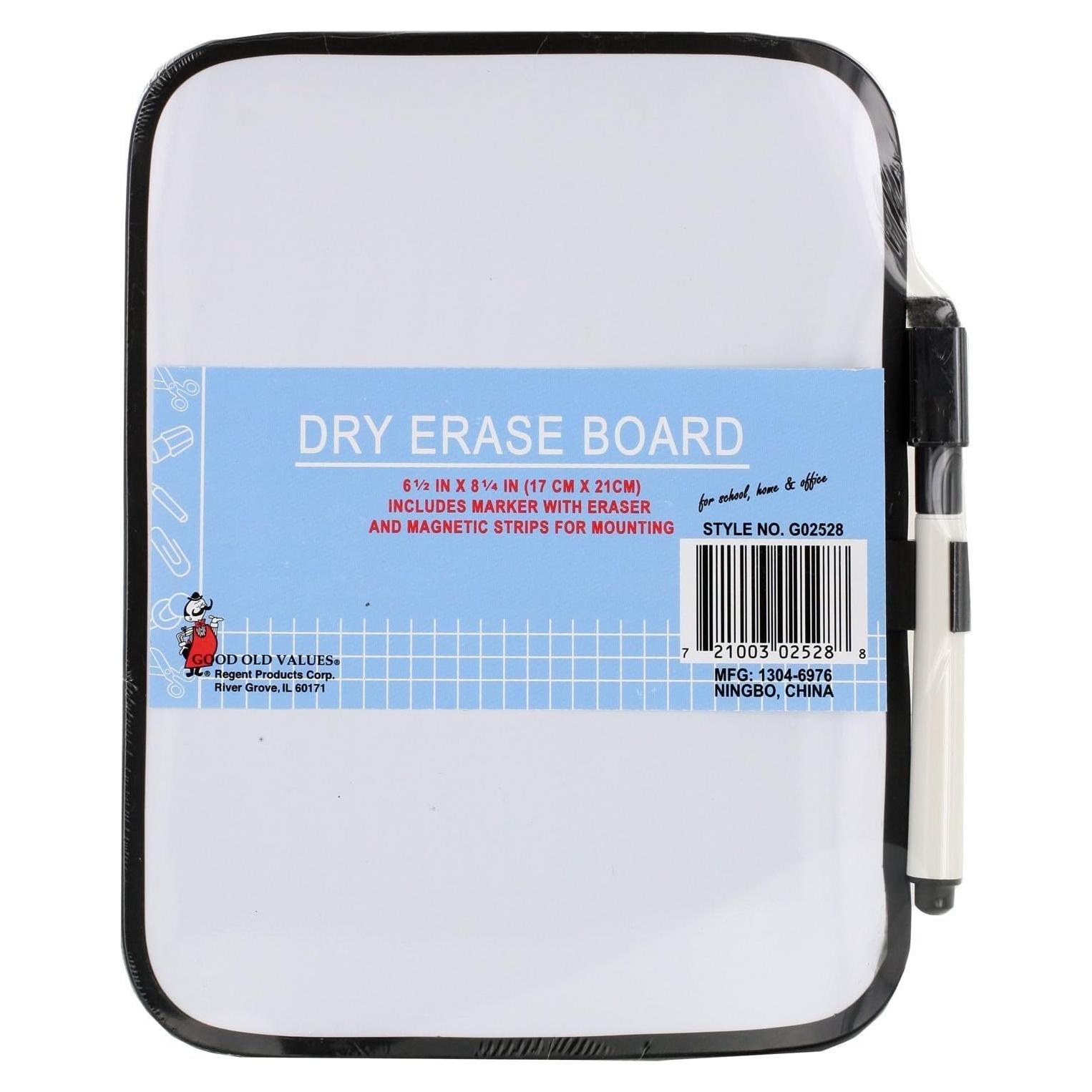 Pizarra blanca borrado en seco Good Old Values 17.8x21 cm