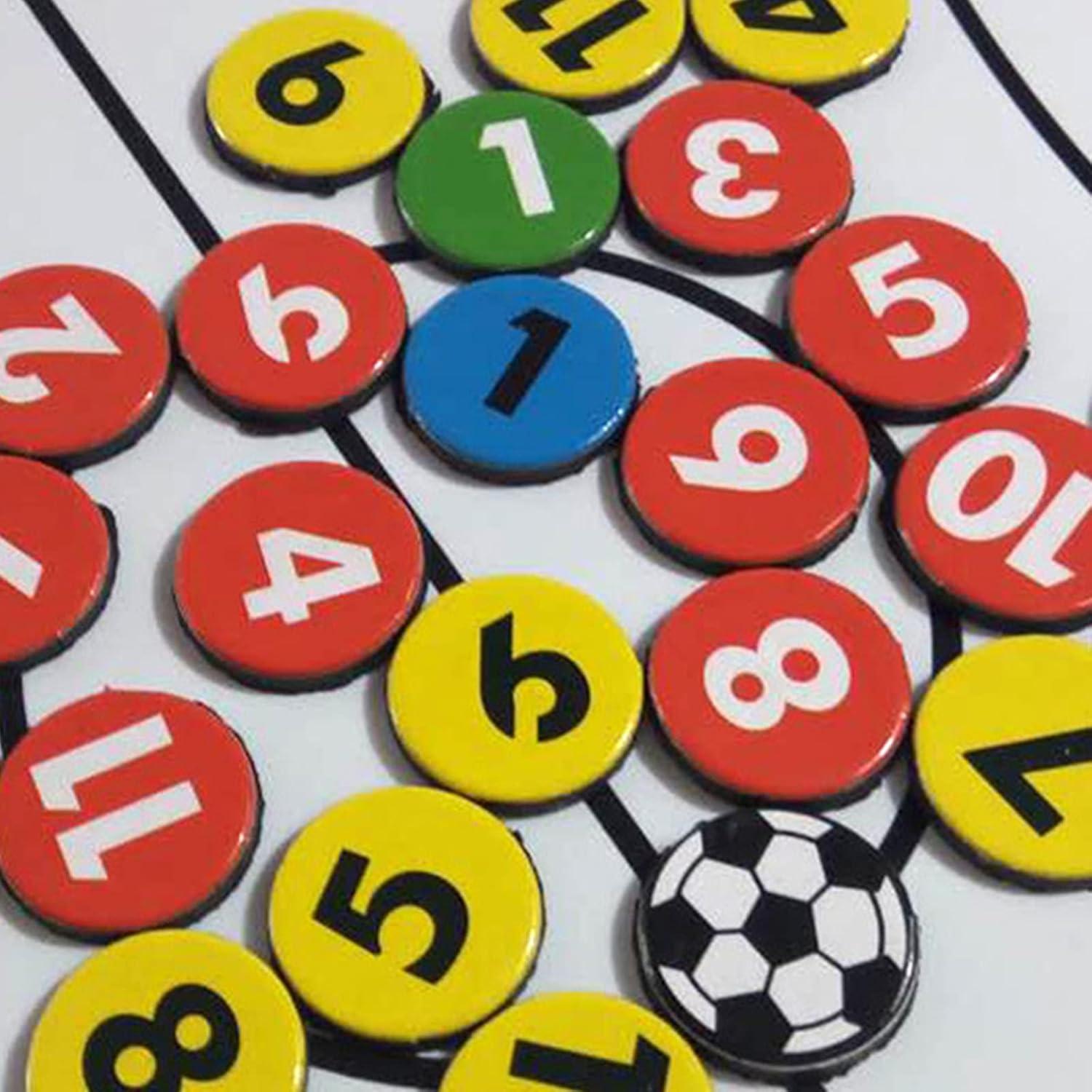 Juego de Entrenador de Fútbol Magnético Joyeee con 24 Piezas