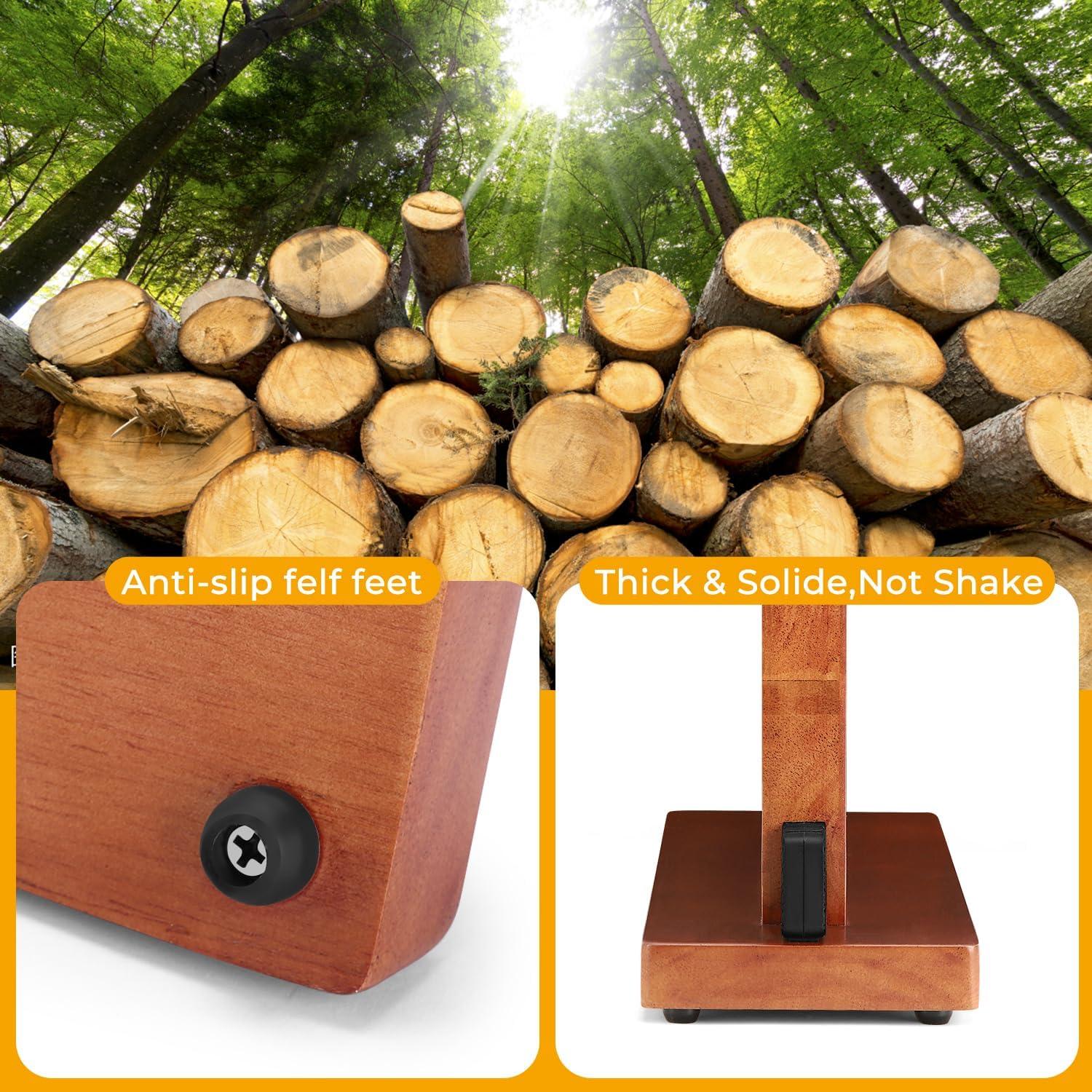 Bloque Magnético para Cuchillos Genérico con Afilador 39x22cm