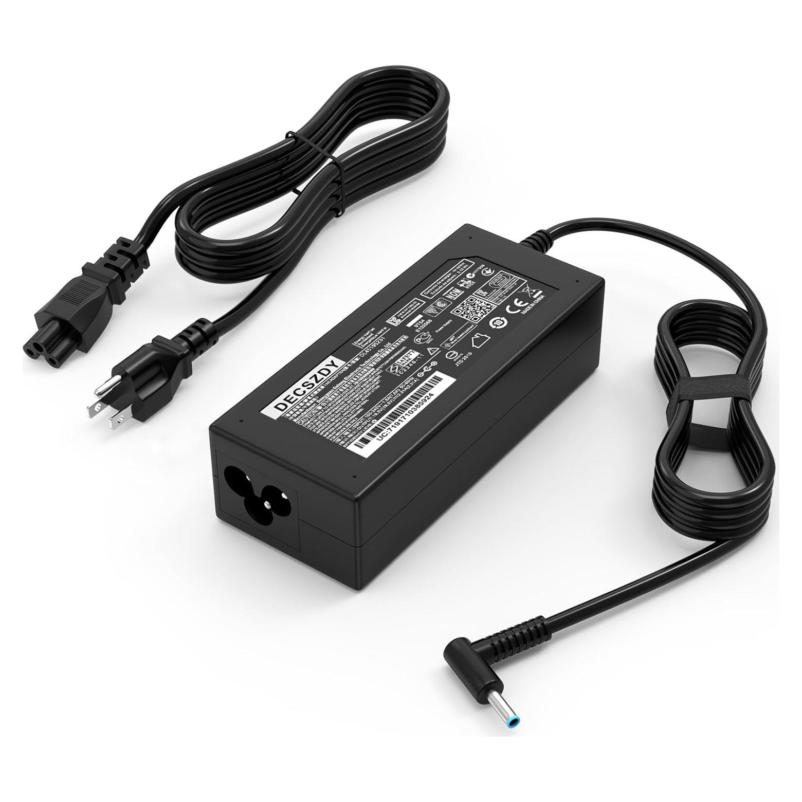 Cargador HP 45W Adaptador de Corriente 19.5V Punta Azul