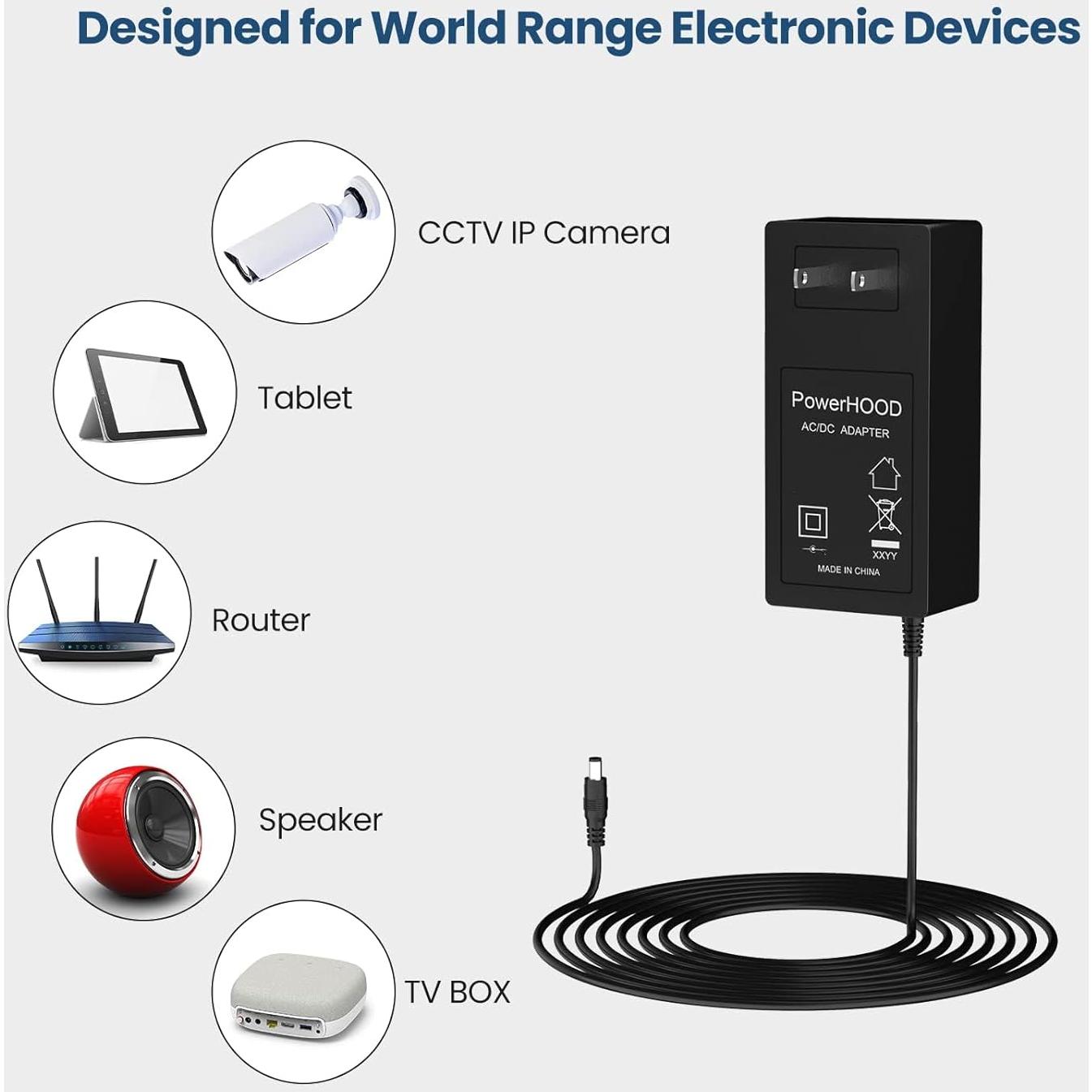 Adaptador AC/DC USB-C 12V PowerHOOD para Chuwi MiniBook X