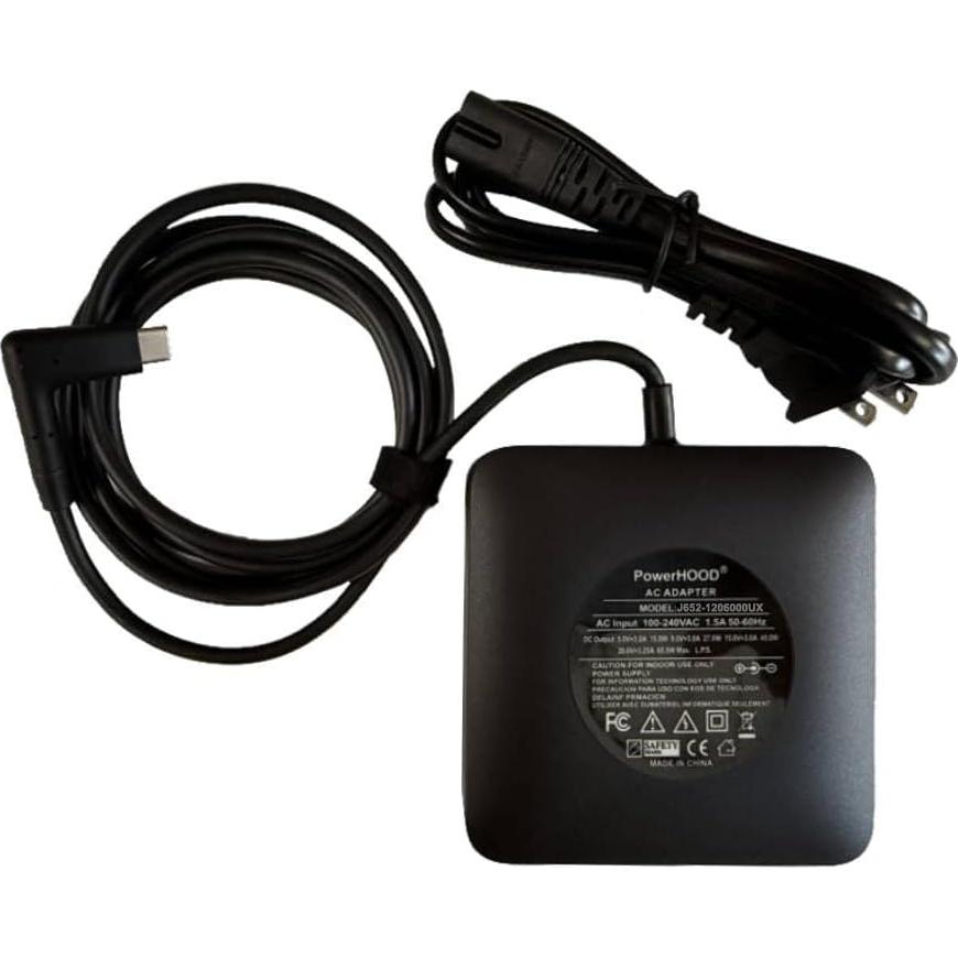 Cargador USB-C 65W PowerHOOD para Laptop System76 Lemur Pro