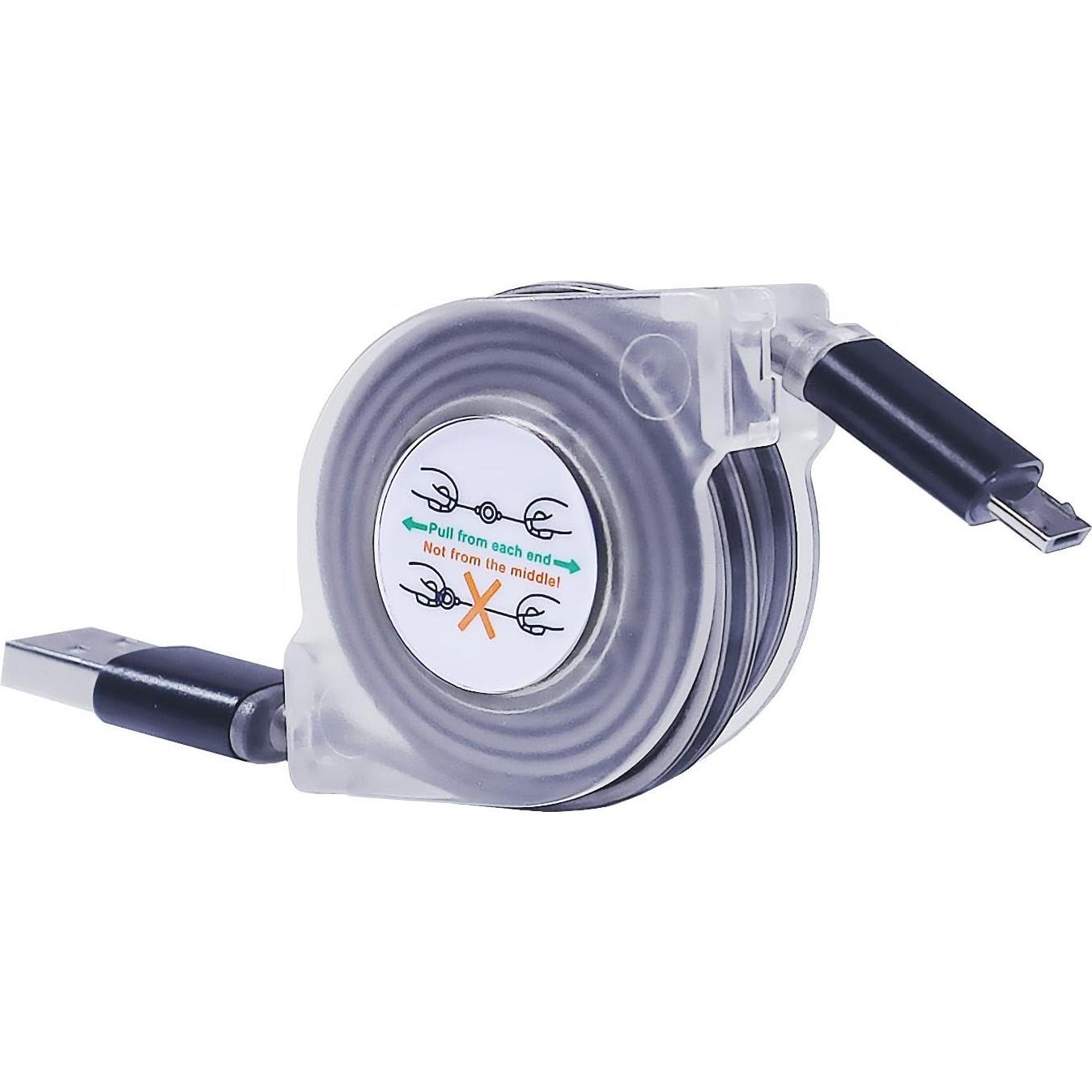 Cable Retráctil BoxWave miniSync para iBall Avid - 63.5 cm