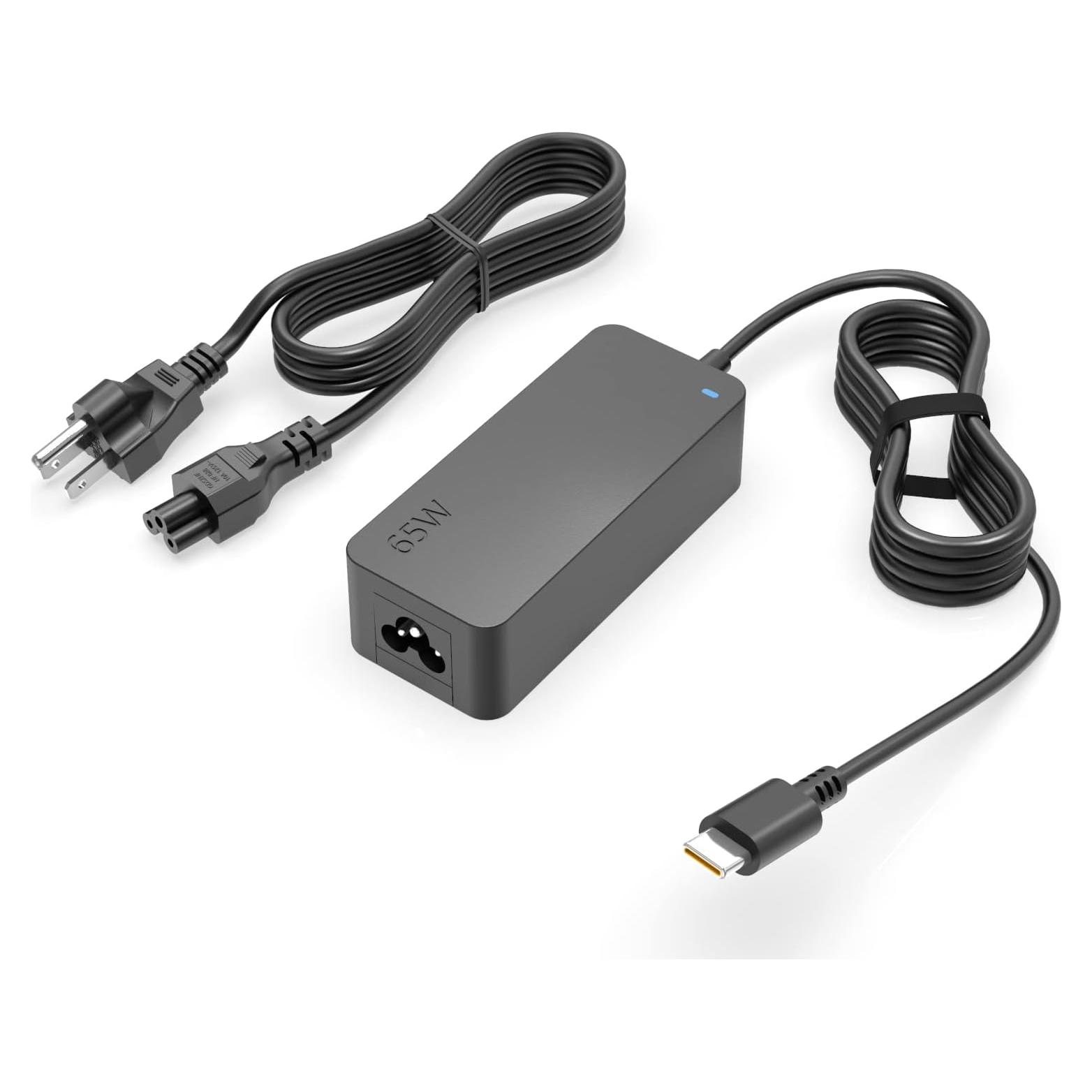 Cargador USB-C Dexpt 65W para Laptop Dell - Compatible con XPS, Latitude, Vostro