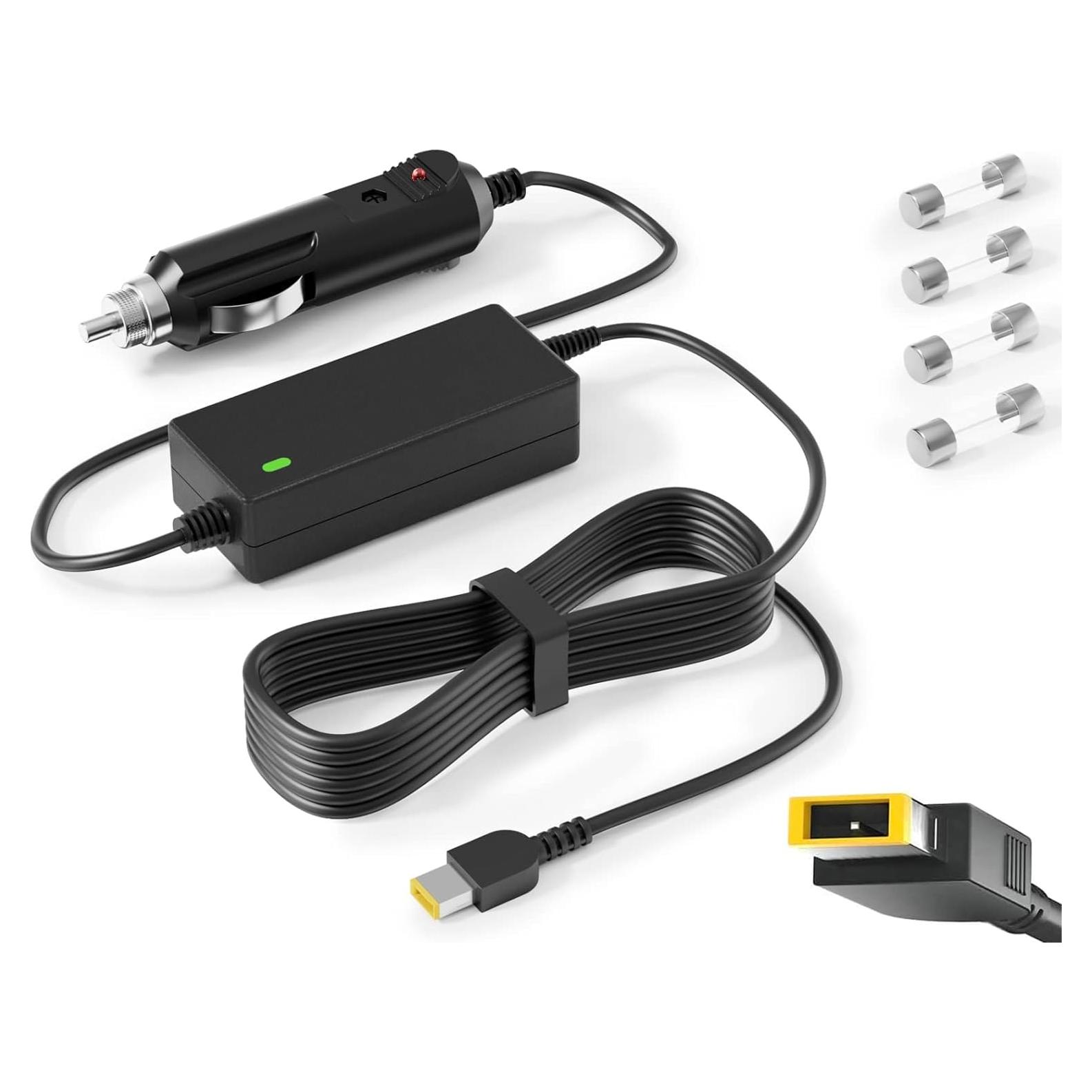 Cargador de coche VHBW 45W/65W/90W para Lenovo ThinkPad