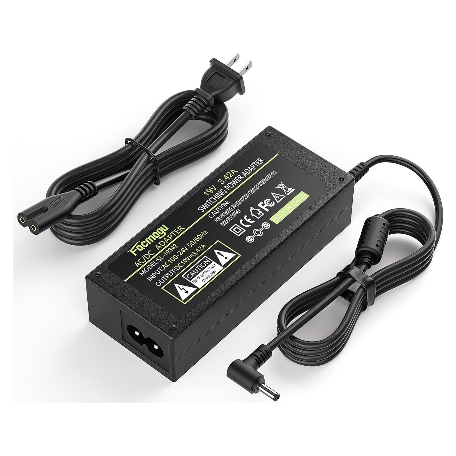 Fuente de Alimentación Mo-gu 19V 3.42A 65W Adaptador AC a DC