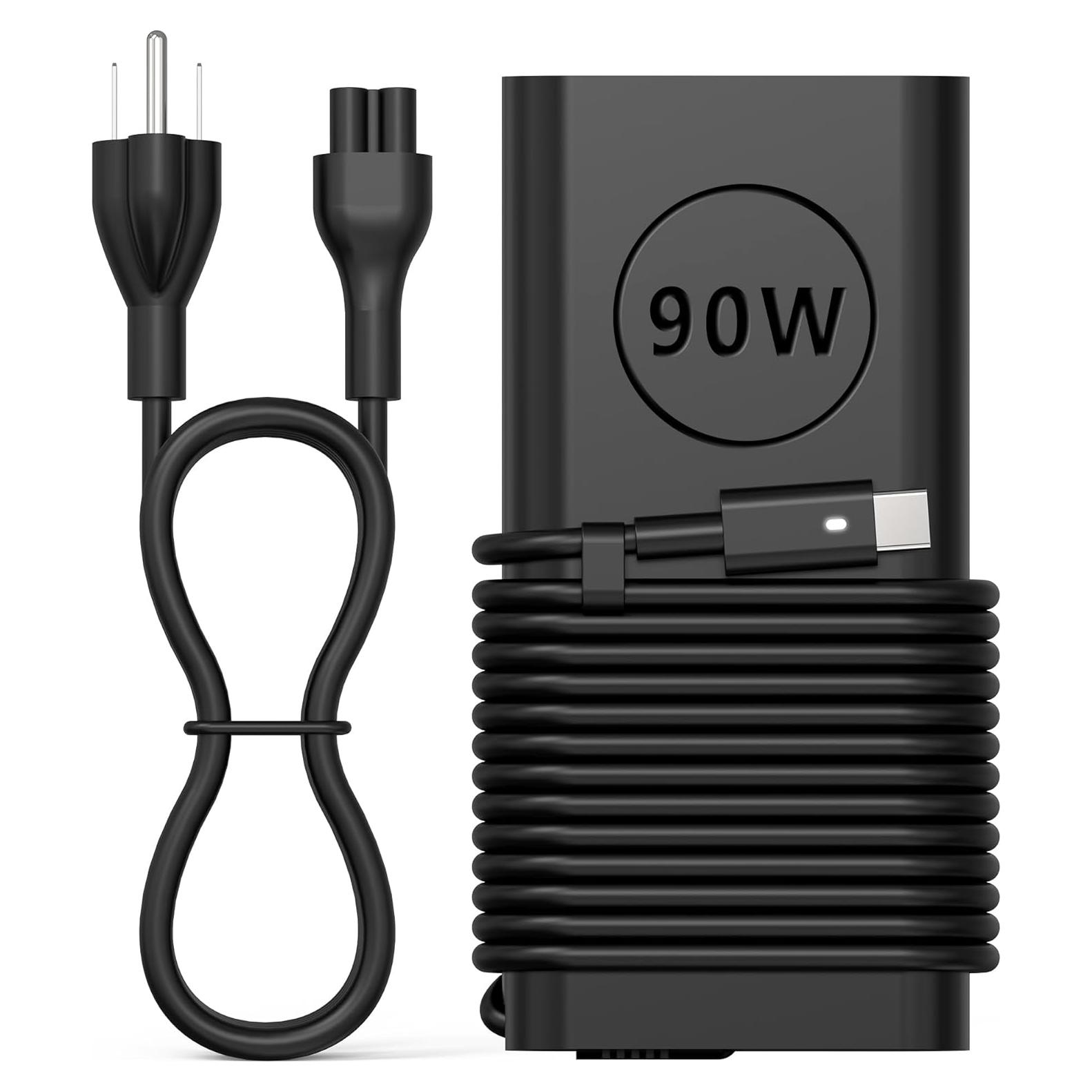 Cargador USB-C 90W Dell para Laptop XPS y Latitude