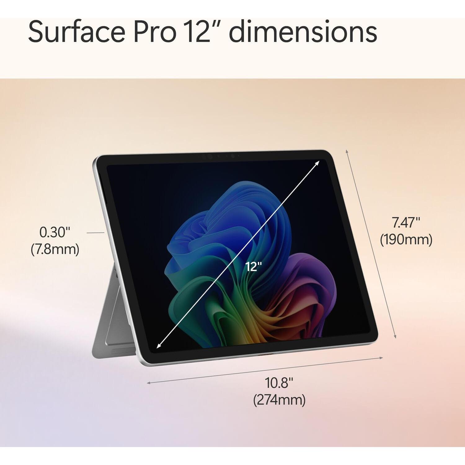 Microsoft Surface Pro 12" Tablet 16GB RAM 256GB Windows 11