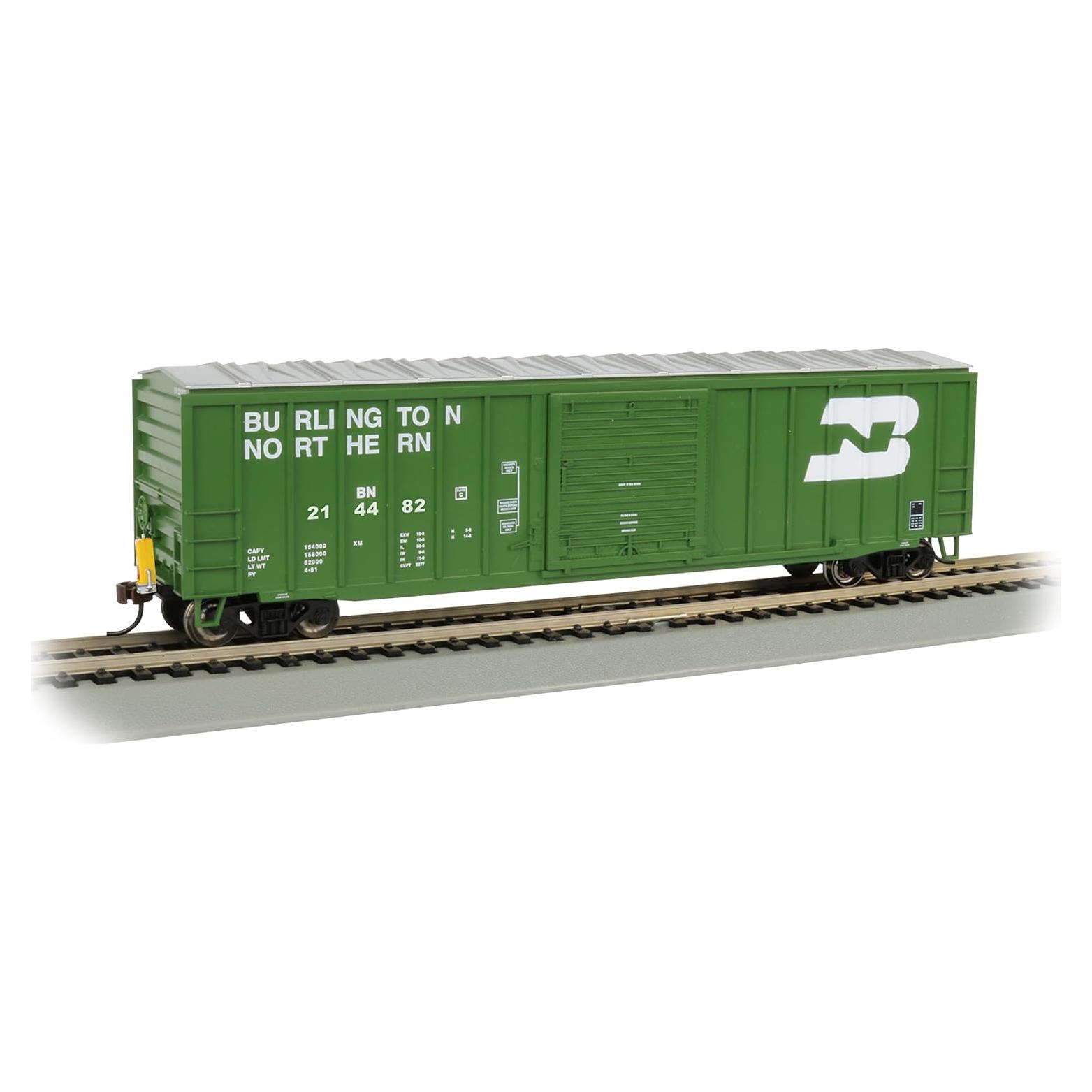 Vagón de Carga HO Bachmann Burlington Northern con LED