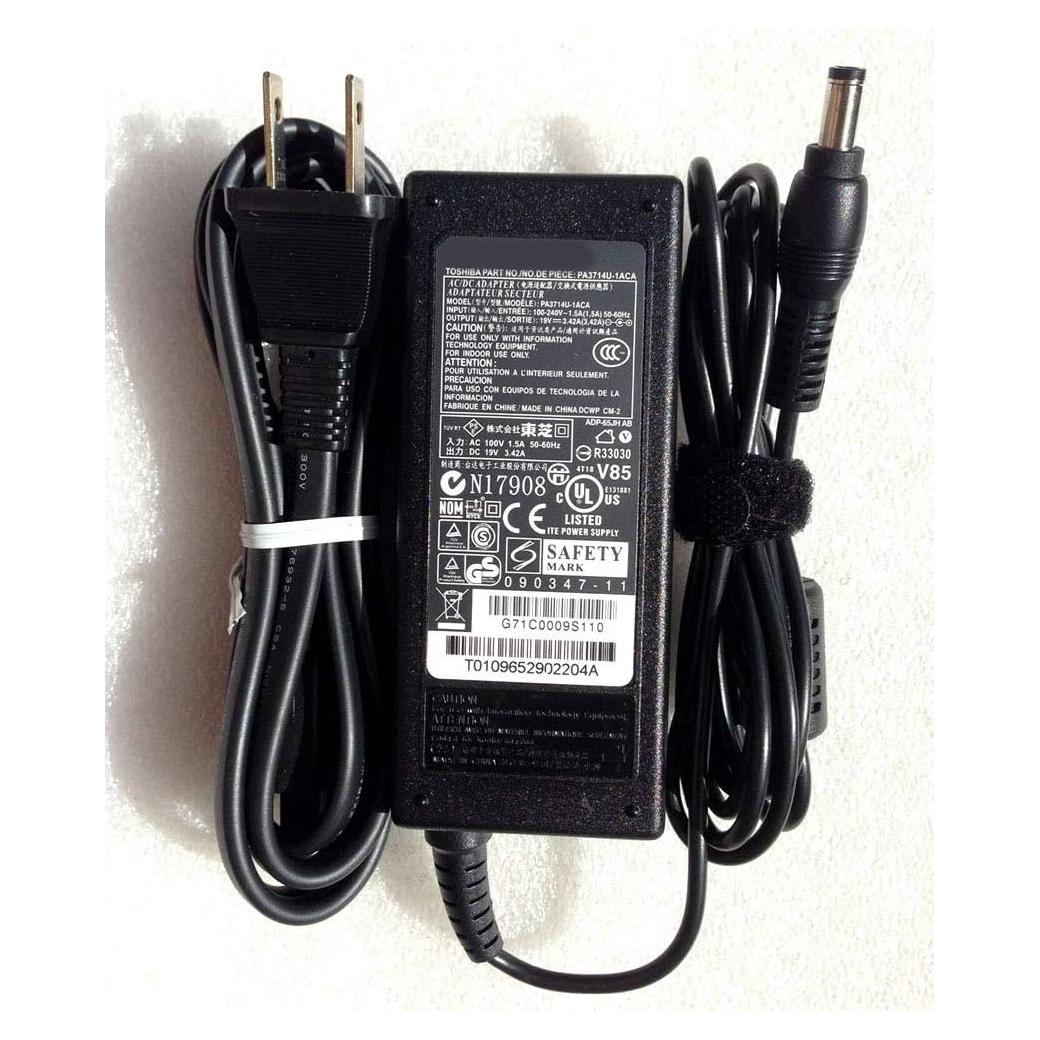 Cargador Toshiba 19V 3.42A 65W Original PA3917U-1ACA