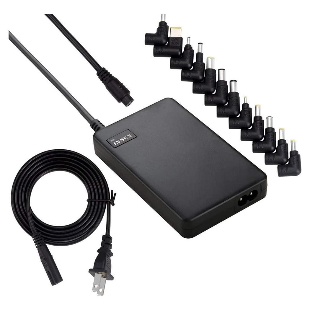 Cargador Universal 90W LVSun con Doble USB 5V 2.1A