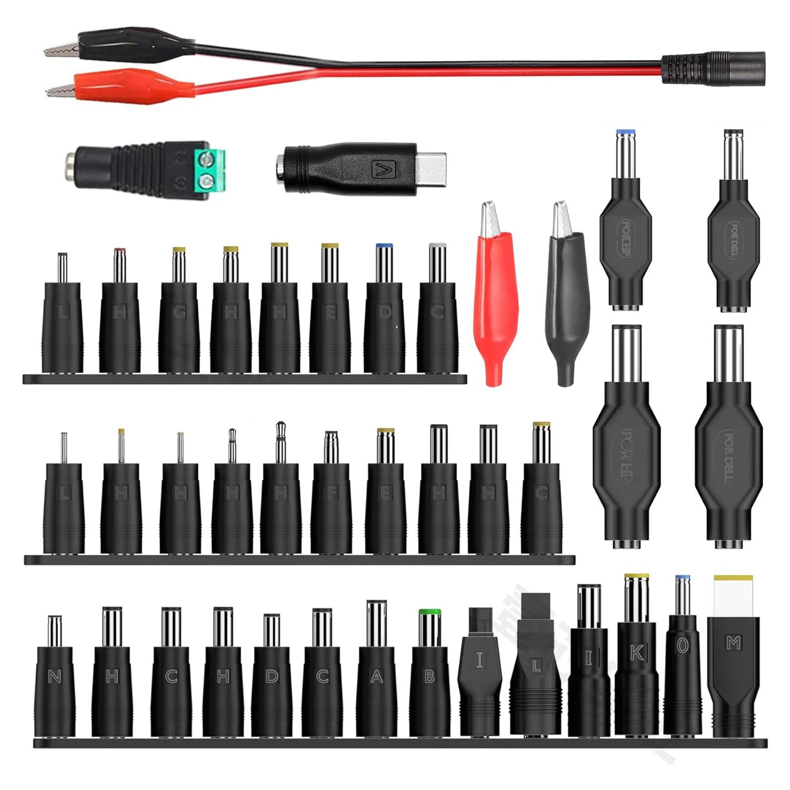 Kit de Adaptadores de Corriente DC Universal 41 PCS Minidodoca
