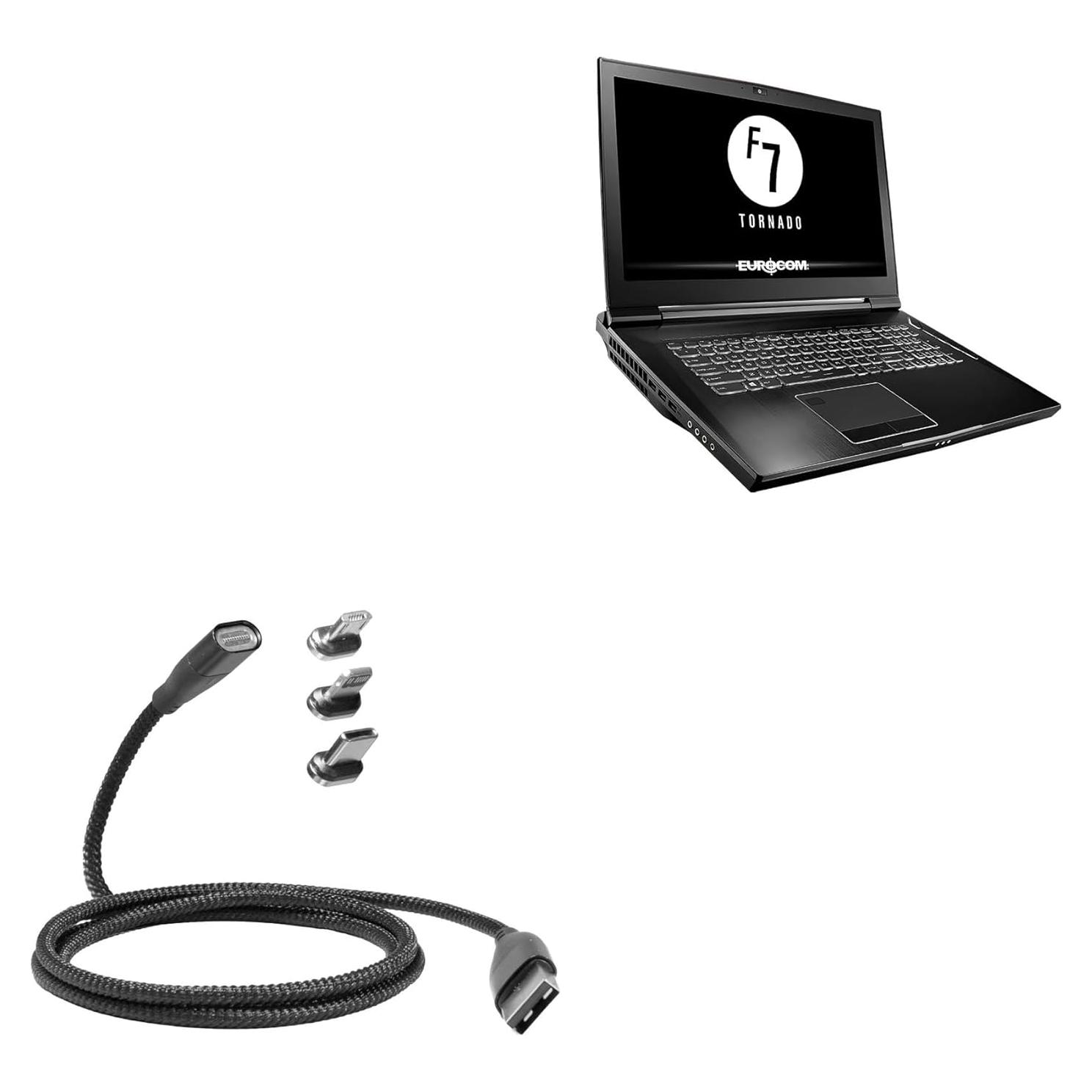 Cable MagnetoSnap BoxWave 100W USB-C Micro para Eurocom