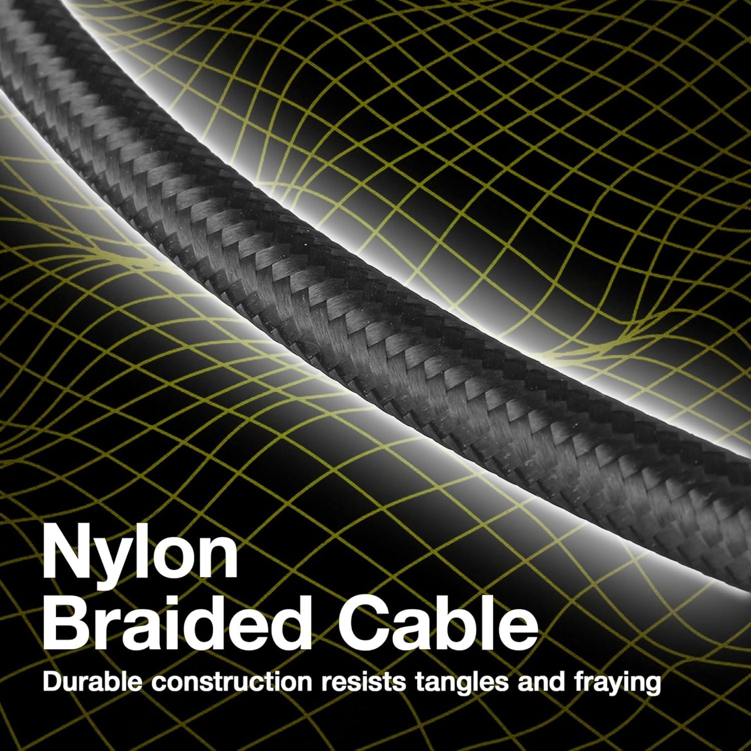 Cable USB-C BoxWave 3.05m 100W Compatible Eurocom Tornado F5W