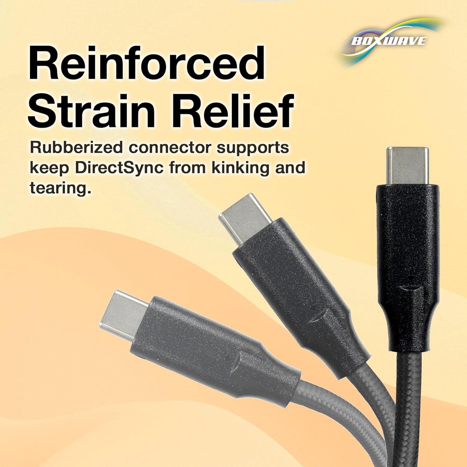 Cable USB-C BoxWave 3.05m 100W Compatible Eurocom Tornado F5W