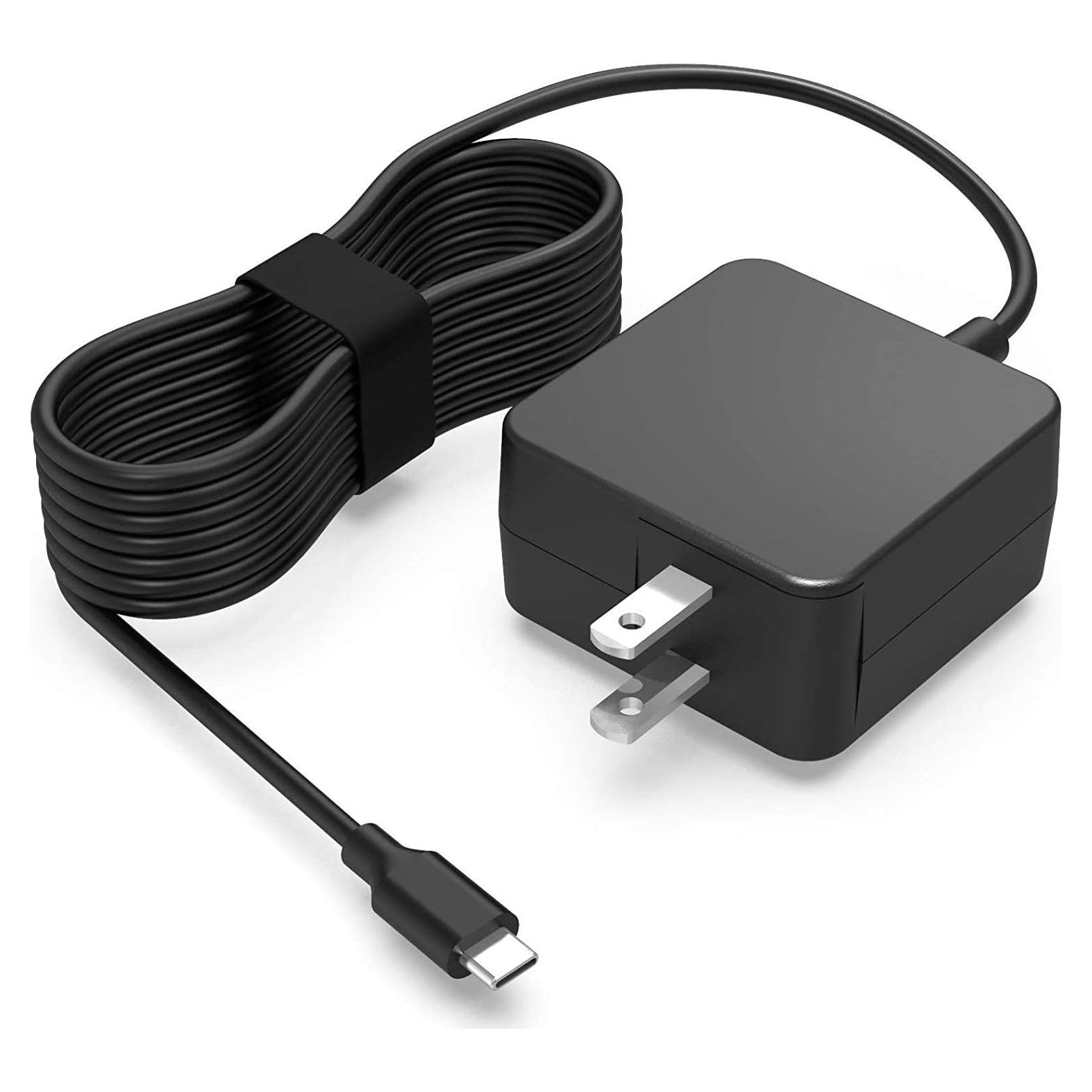 Cargador de CA 45W Nicpower para Samsung Galaxy Chromebook