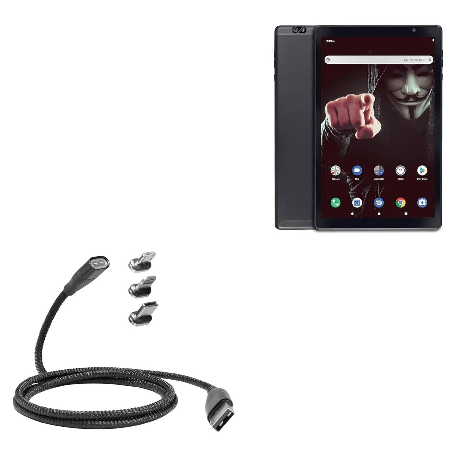 Cable MagnetoSnap BoxWave 100W USB-C iBall iTAB MovieZ Pro