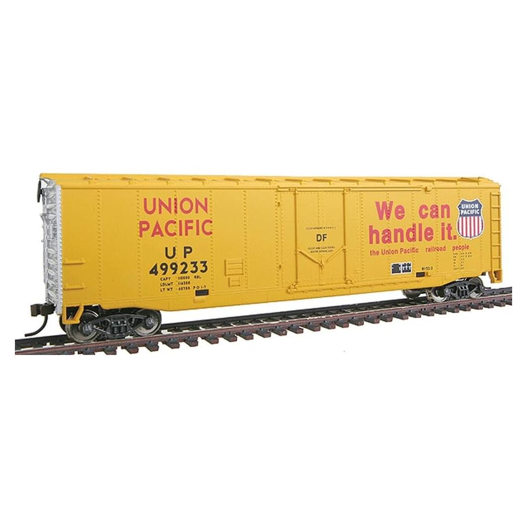 Vagón de Carga HO Walthers Union Pacific 50' Ruedas de Metal