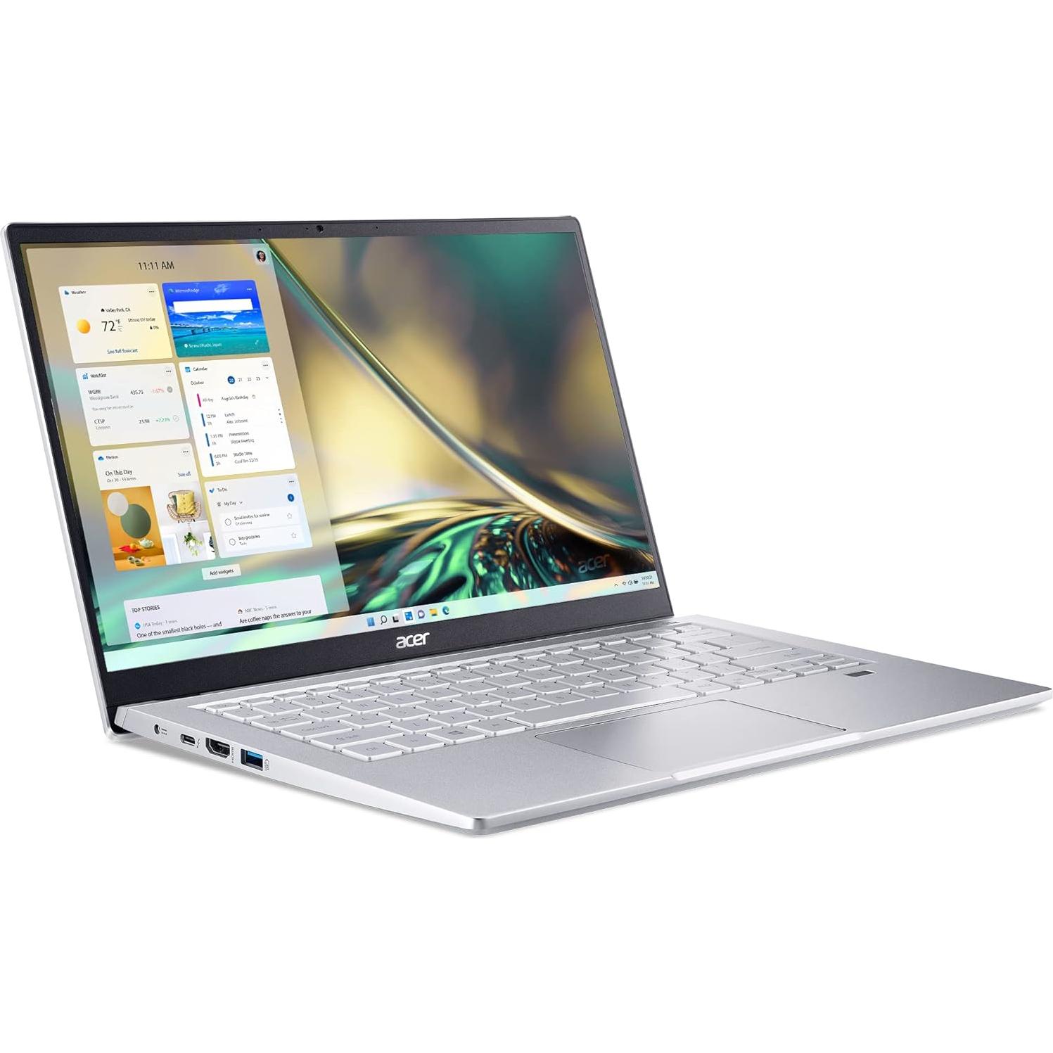 Laptop Acer Swift 3 i7-1165G7 14" Full HD 8GB 512GB Plata