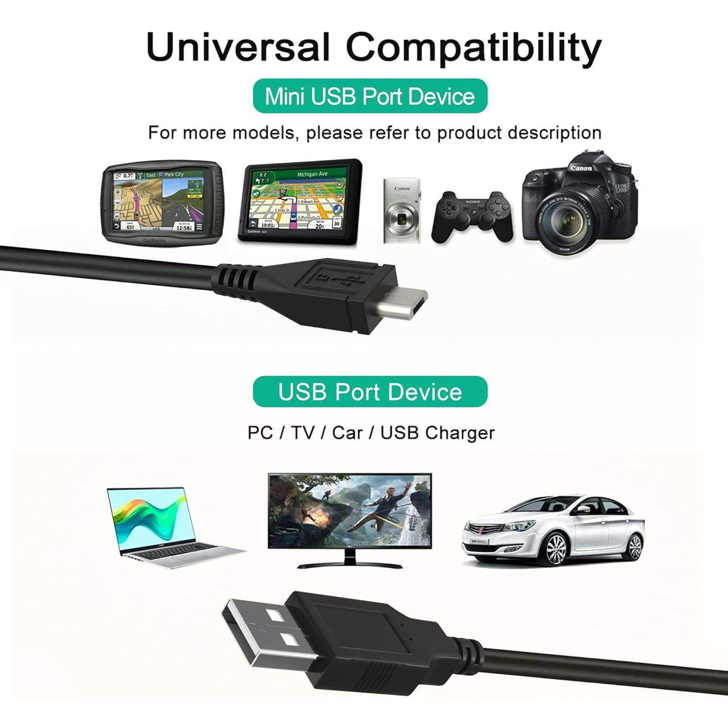 Cable de datos USB de carga Aprelco para Vulcan Journey VTA070