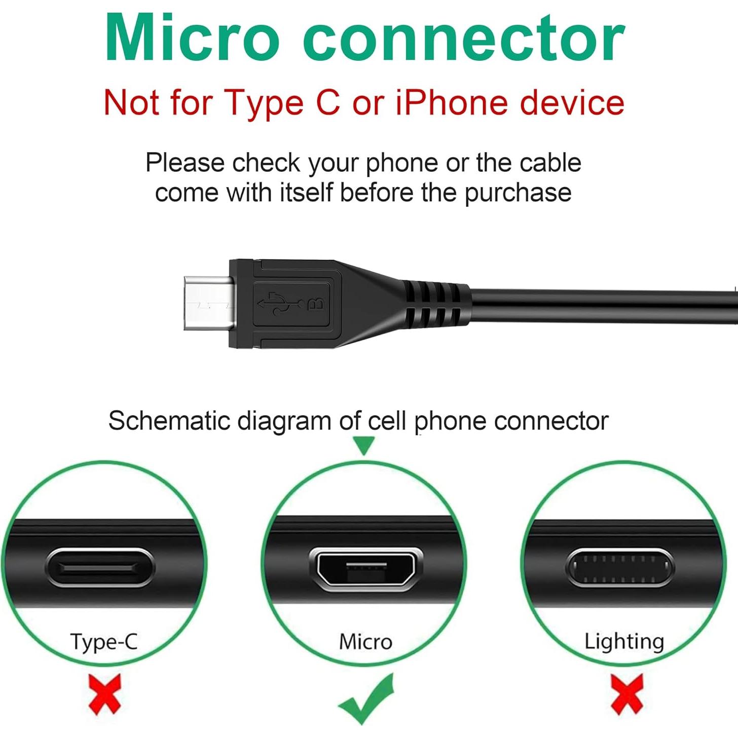 Cable de datos USB de carga Aprelco para Vulcan Journey VTA070