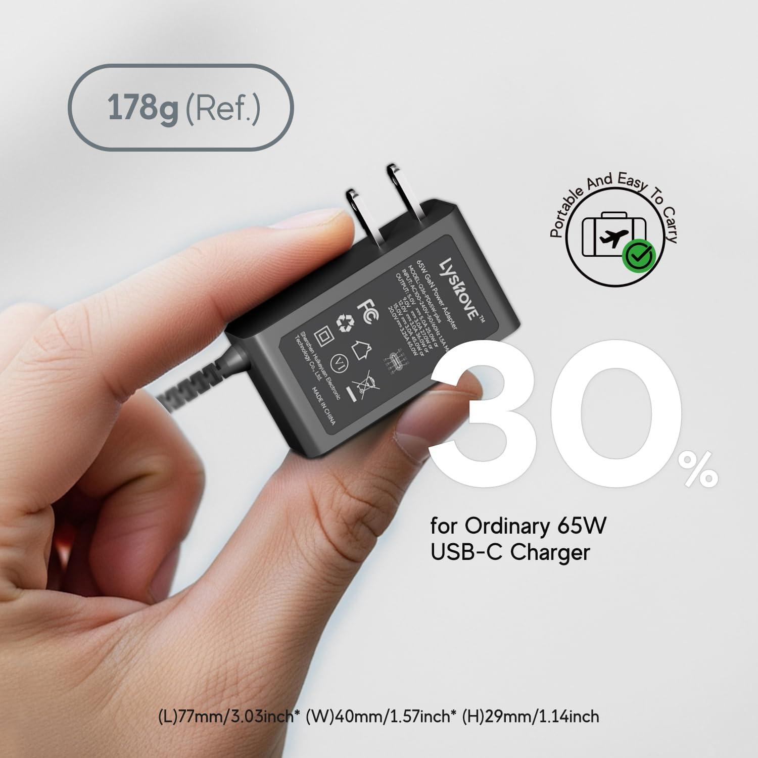 Cargador GaN PD 65W USB-C T-Mobile Arcadyan KVD21