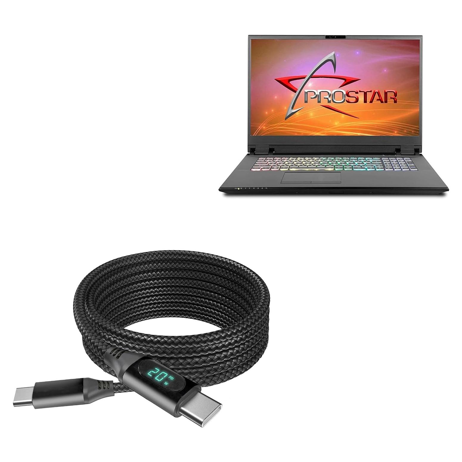 Cable PowerDisplay PD BoxWave USB-C a USB-C 1.83m 100W