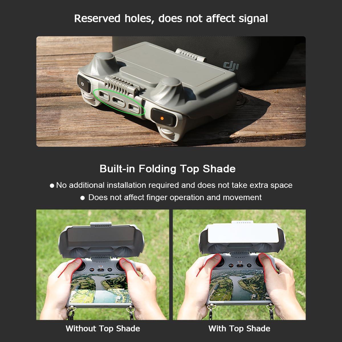 Kit Capota Solar Arzroic para Controlador DJI Mini 3/3 Pro