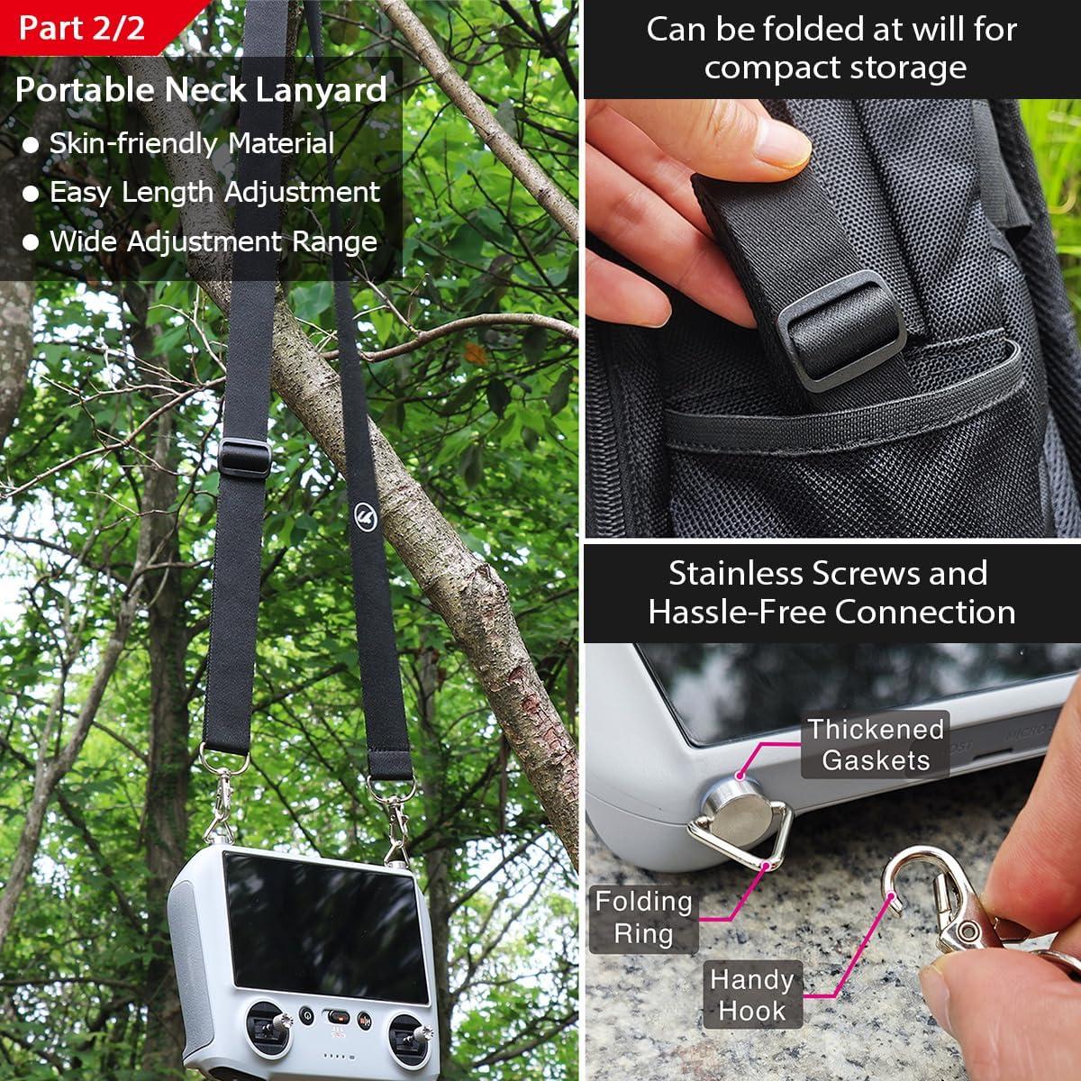 Kit Capota Solar Arzroic para Controlador DJI Mini 3/3 Pro