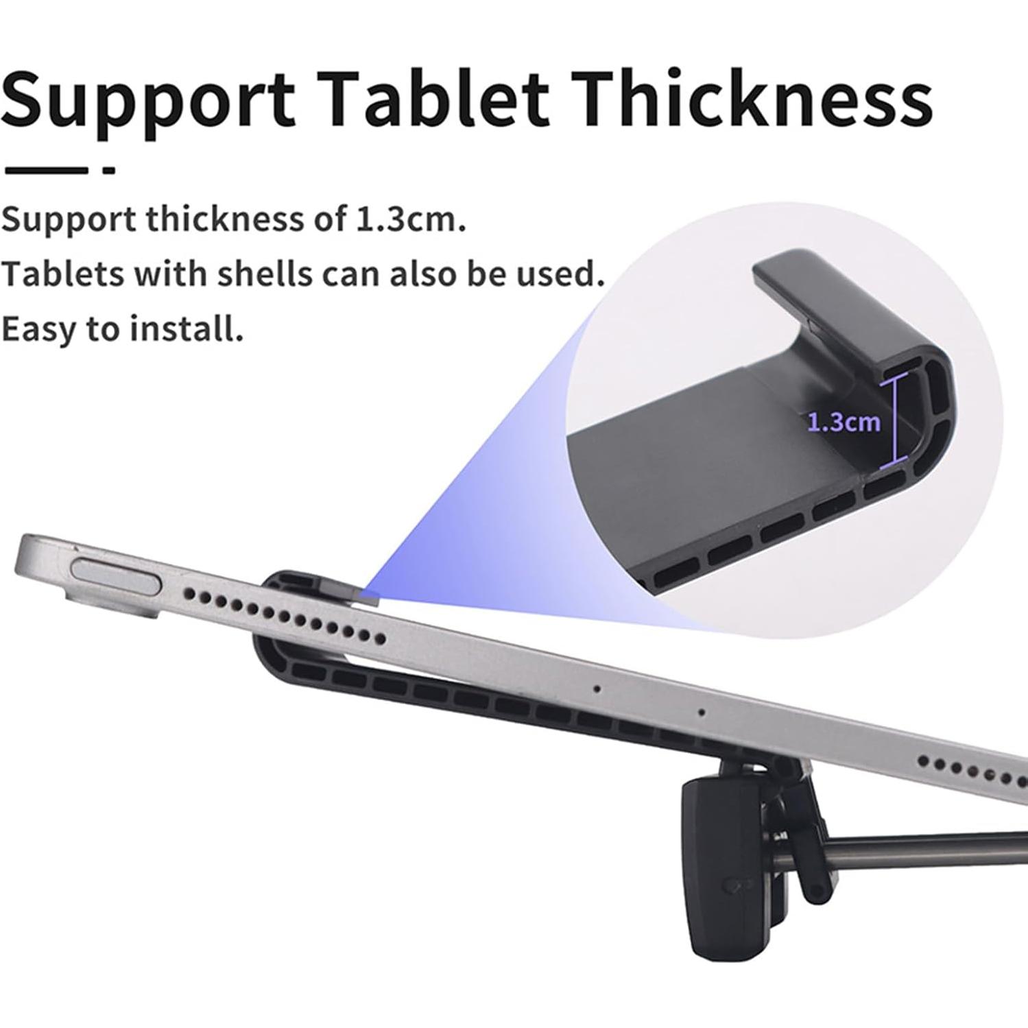 Soporte Extendido para Tableta IJYHZKE Ajustable 15-18 cm