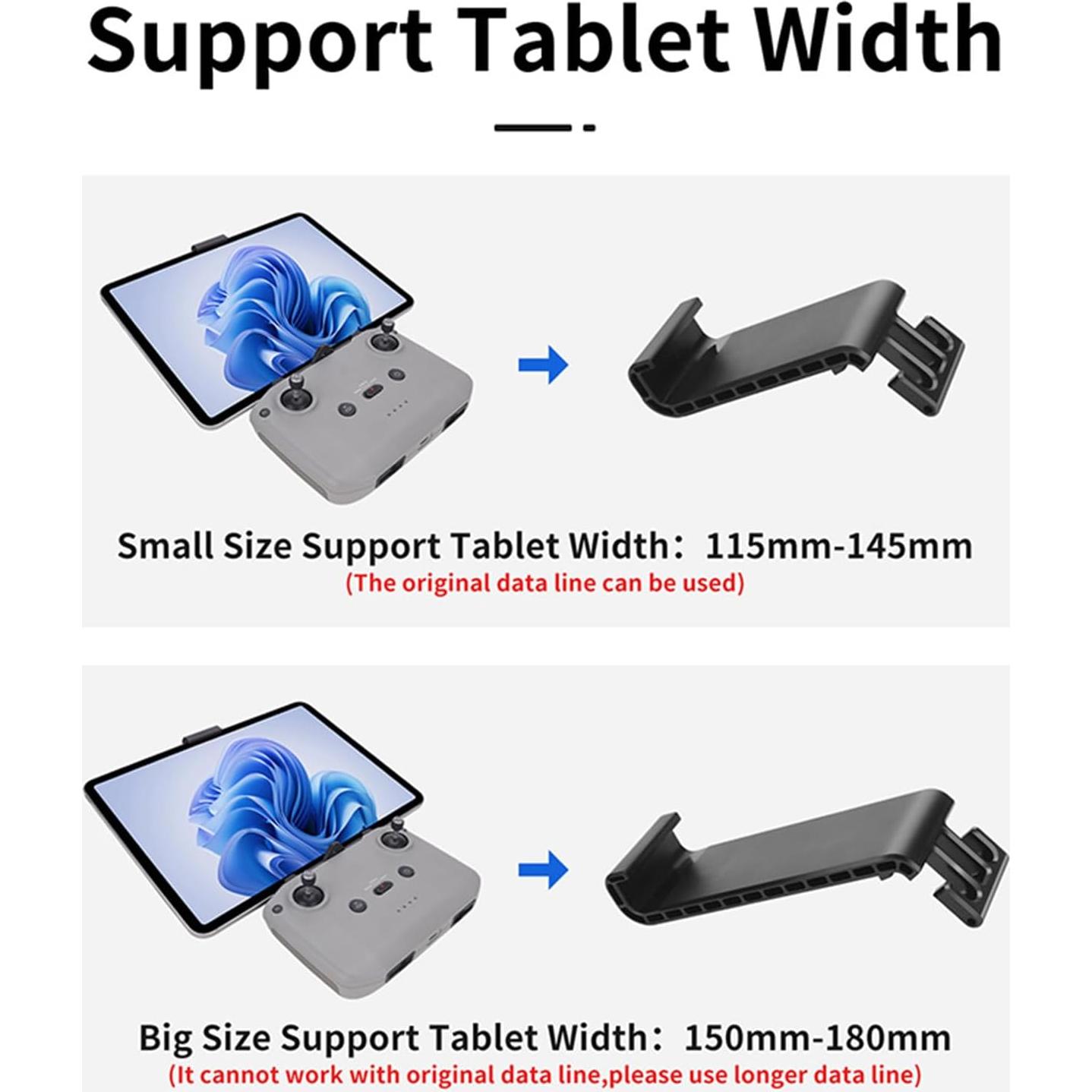 Soporte Extendido para Tableta IJYHZKE Ajustable 15-18 cm