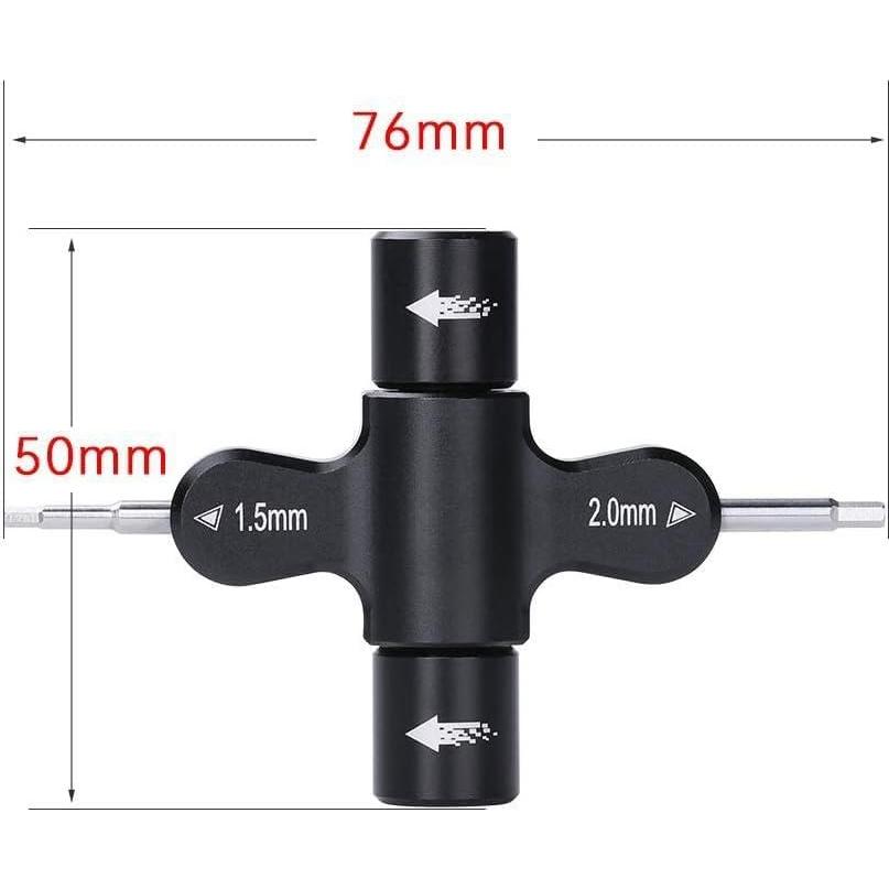 Llave de Vaso Rápida Aluminio CNC GTBRacing 12.7cm