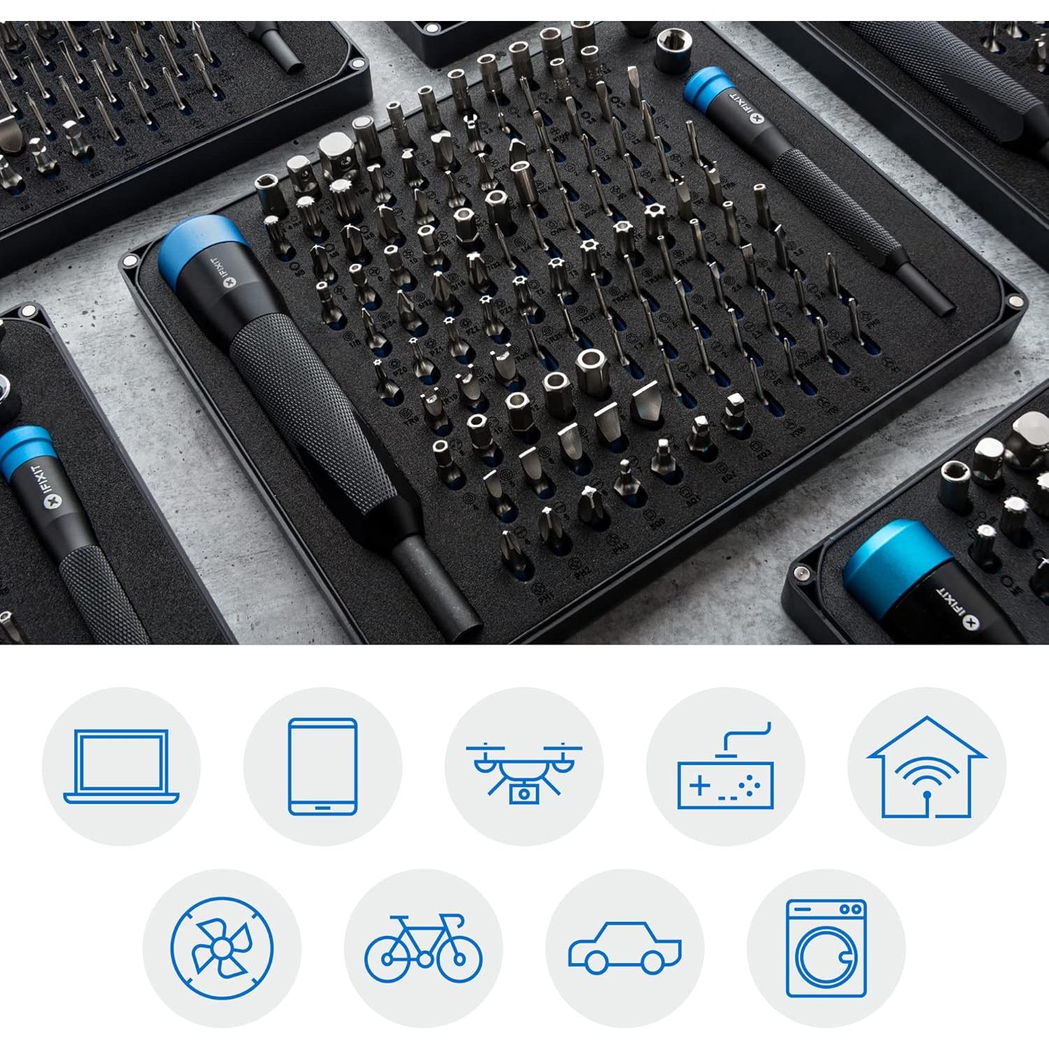 Kit de Puntas de Destornillador iFixit Manta - 112 Piezas