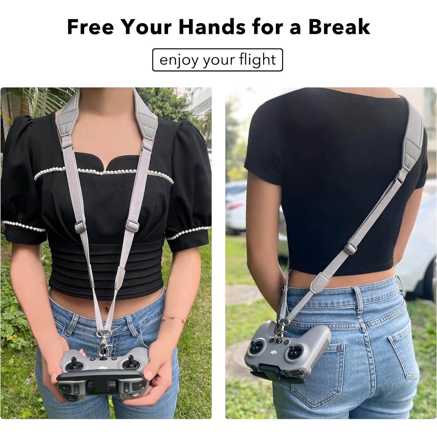 Cinta de Control Remoto SYMIK Ajustable para DJI FPV/Avata/Phantom