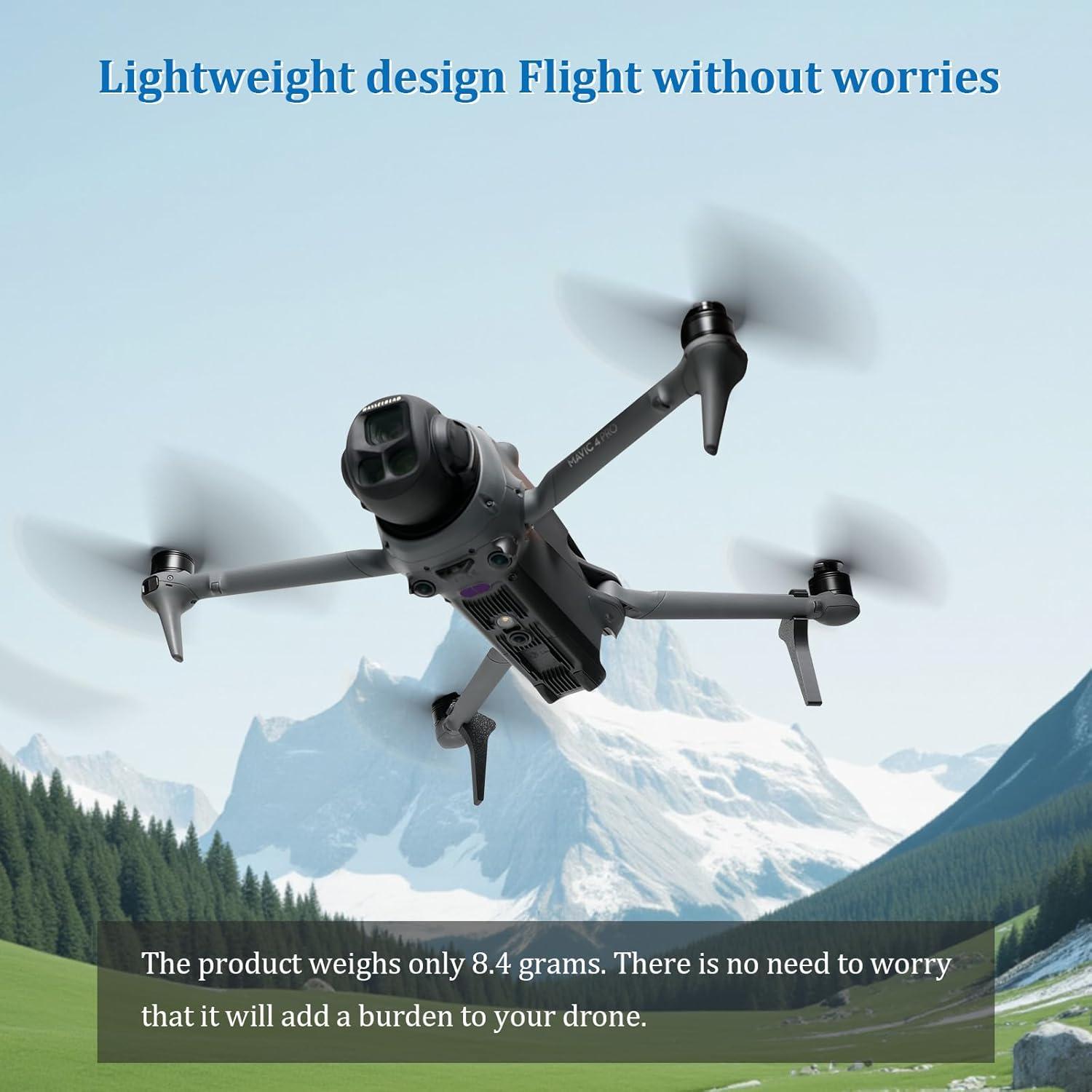 Patas de Aterrizaje KIPYENB para DJI Mavic 4 Pro - 34mm Altura