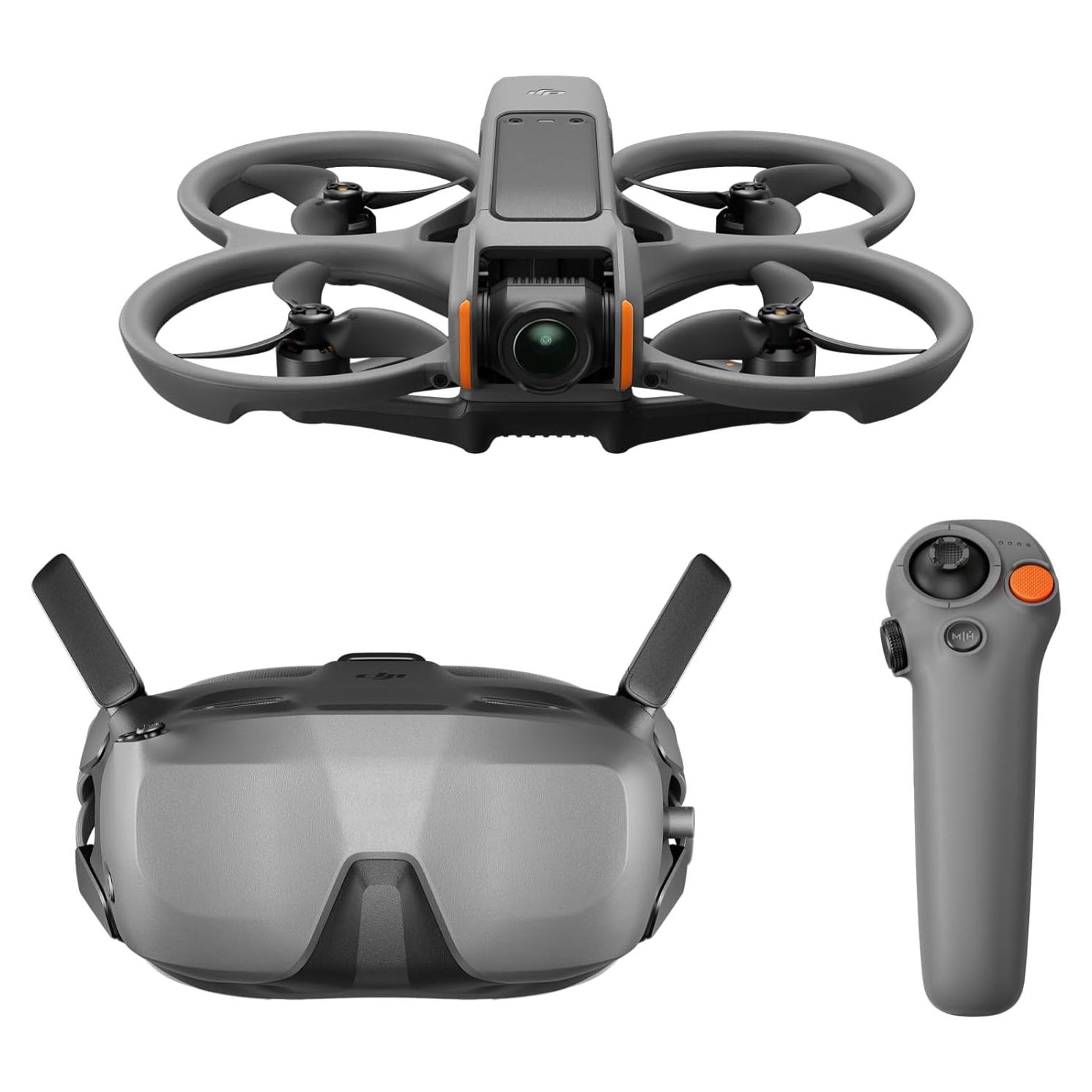 Drone FPV DJI Avata 2 Combo 4K con Gafas N3 y RC Motion 3