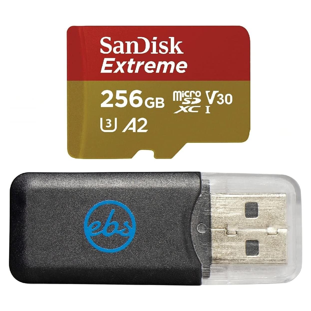 Tarjeta de Memoria SanDisk 256GB Extreme MicroSDXC UHS-I