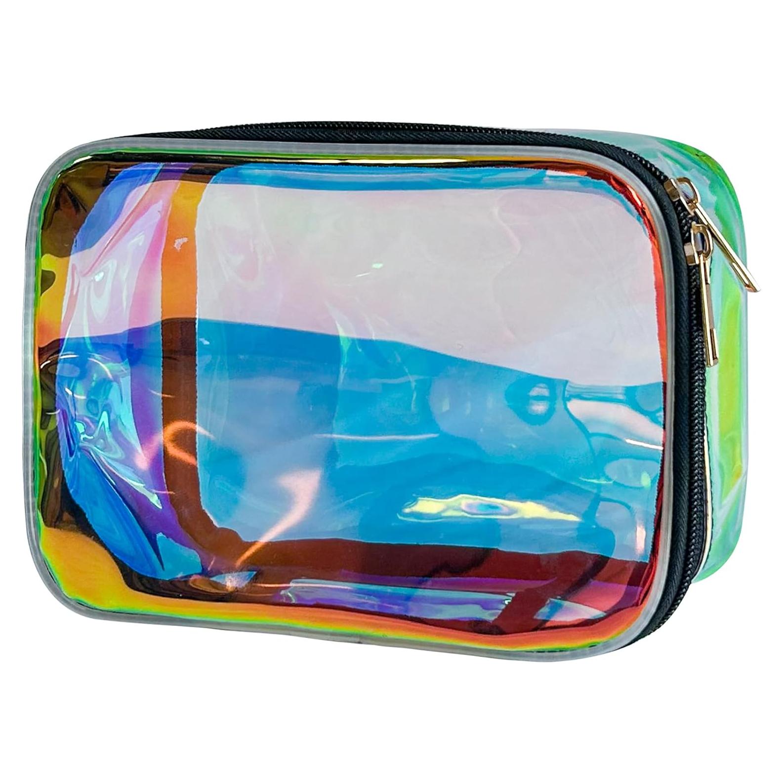 Bolsa de Aseo Holográfica TotePrint 20x14x8cm Impermeable