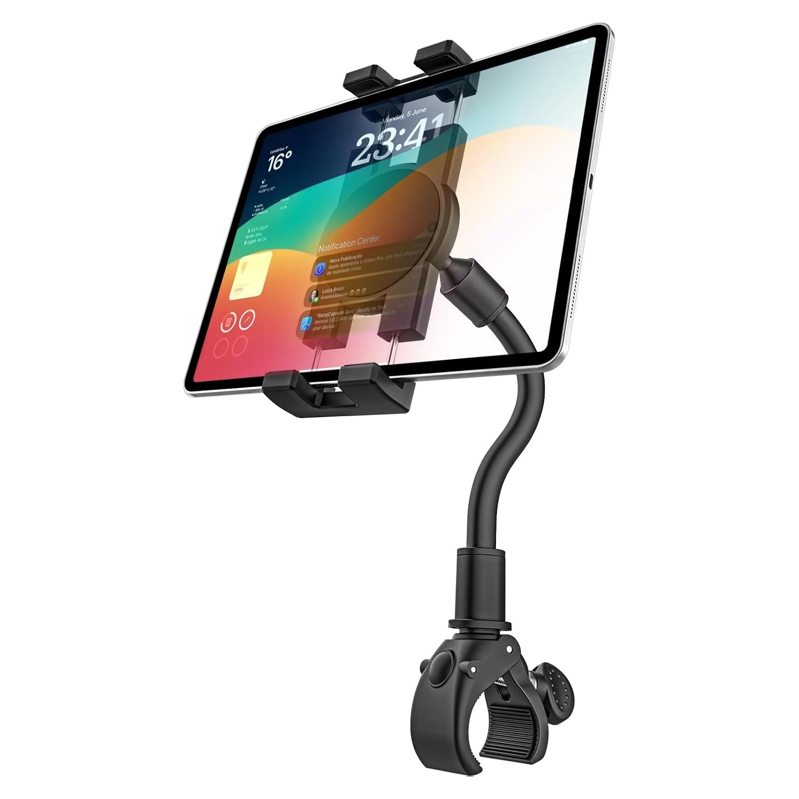 Soporte para Tableta GDZN 360° Ajustable para Bicicleta de Spinning