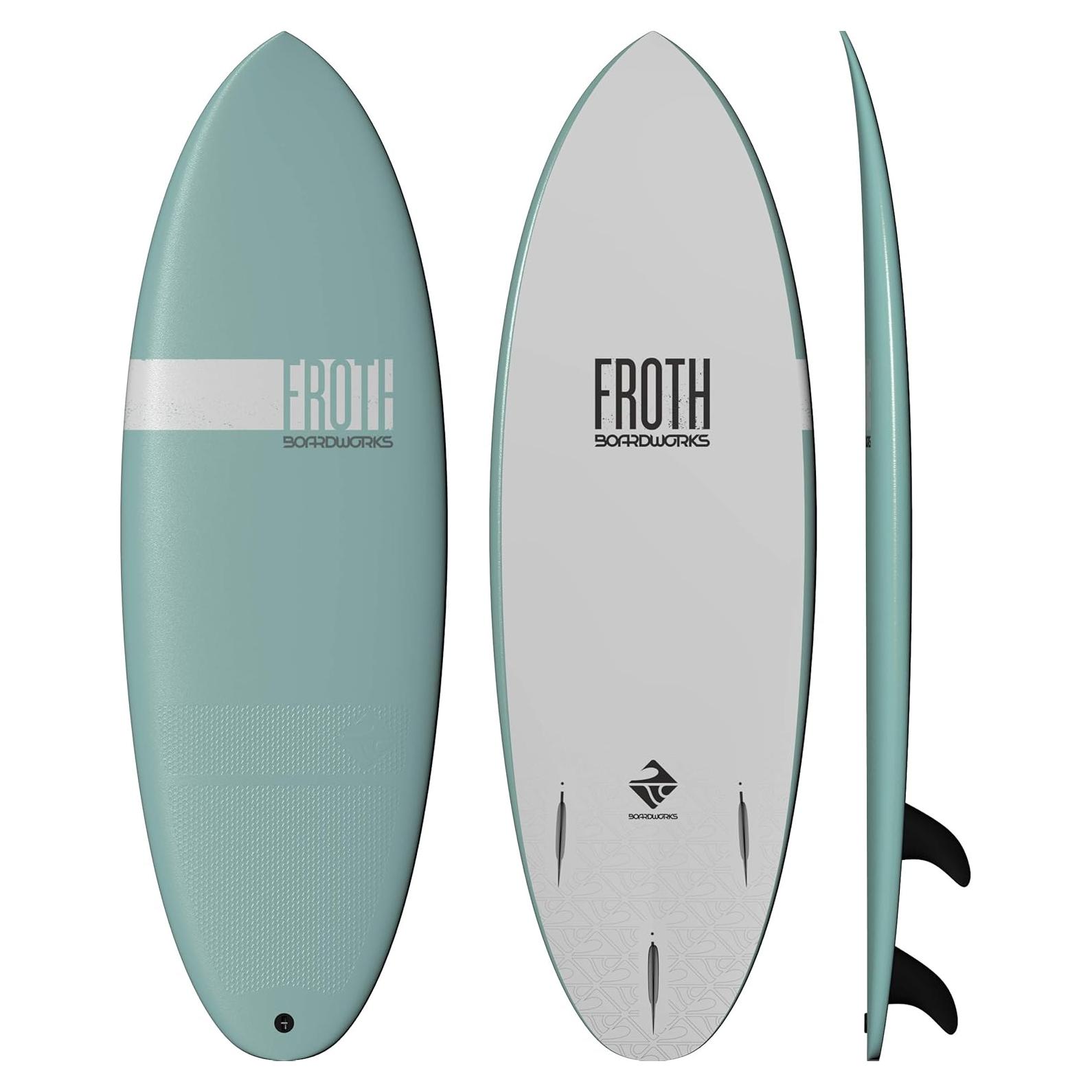 Tabla de Surf Boardworks Froth 5'6" (167,64 cm) Menta