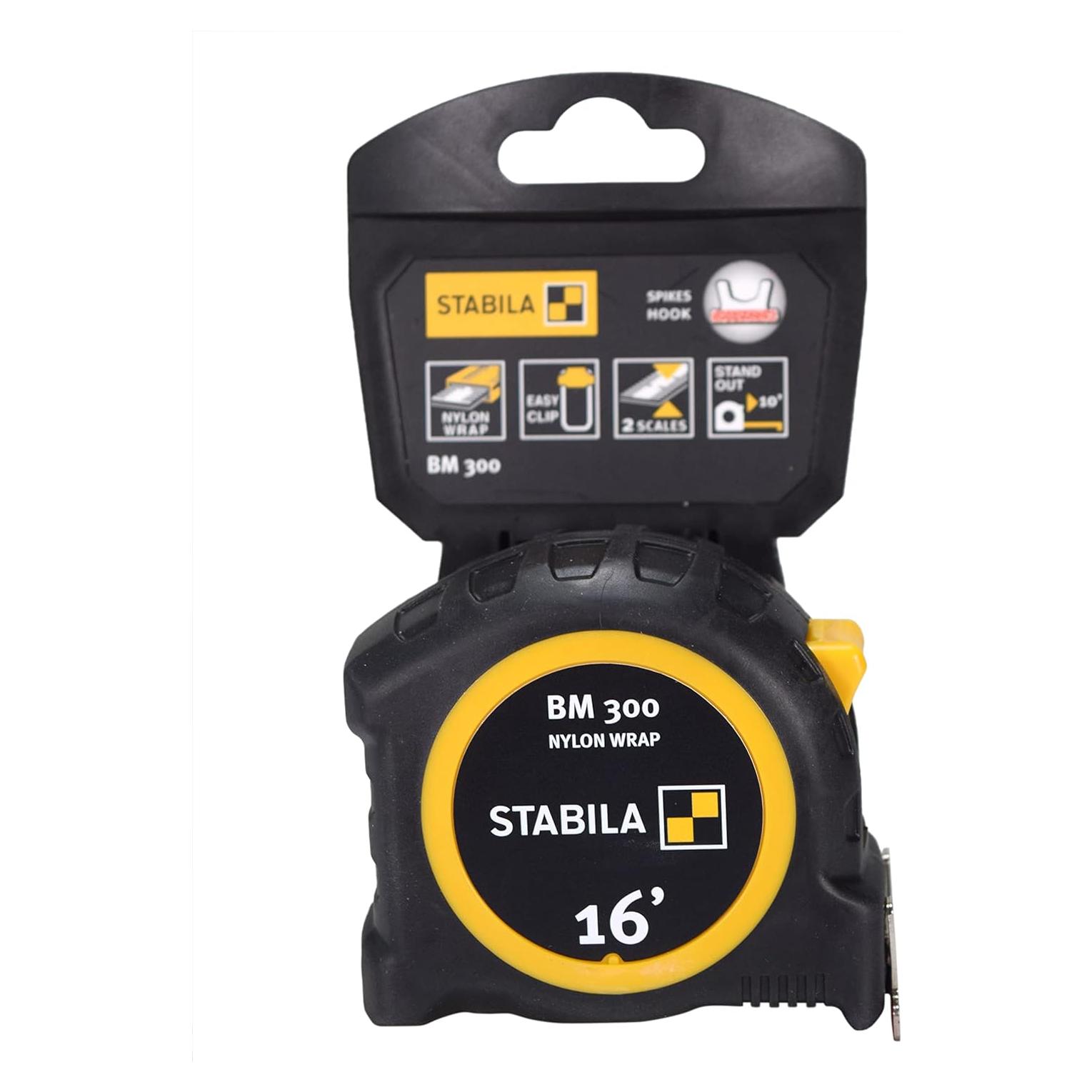 Cinta Métrica de Bolsillo Stabila BM 300 4.88 Metros