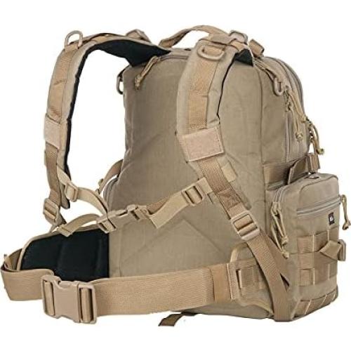 Mochila táctica G.P.S. Range Negra 20L para 3 Pistolas