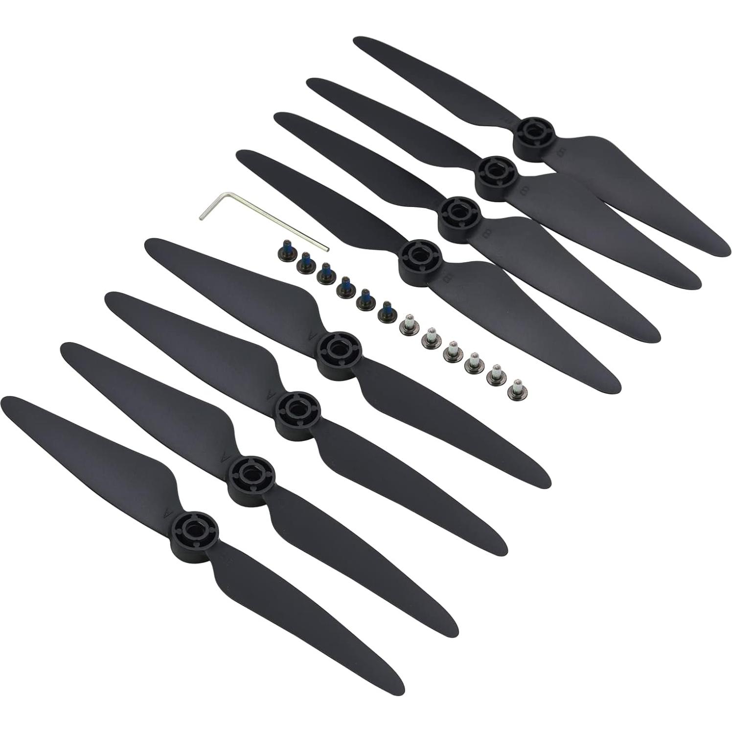 Hélices Plegables Reemplazo Blomiky F7 para Drones Bwine y SJRC