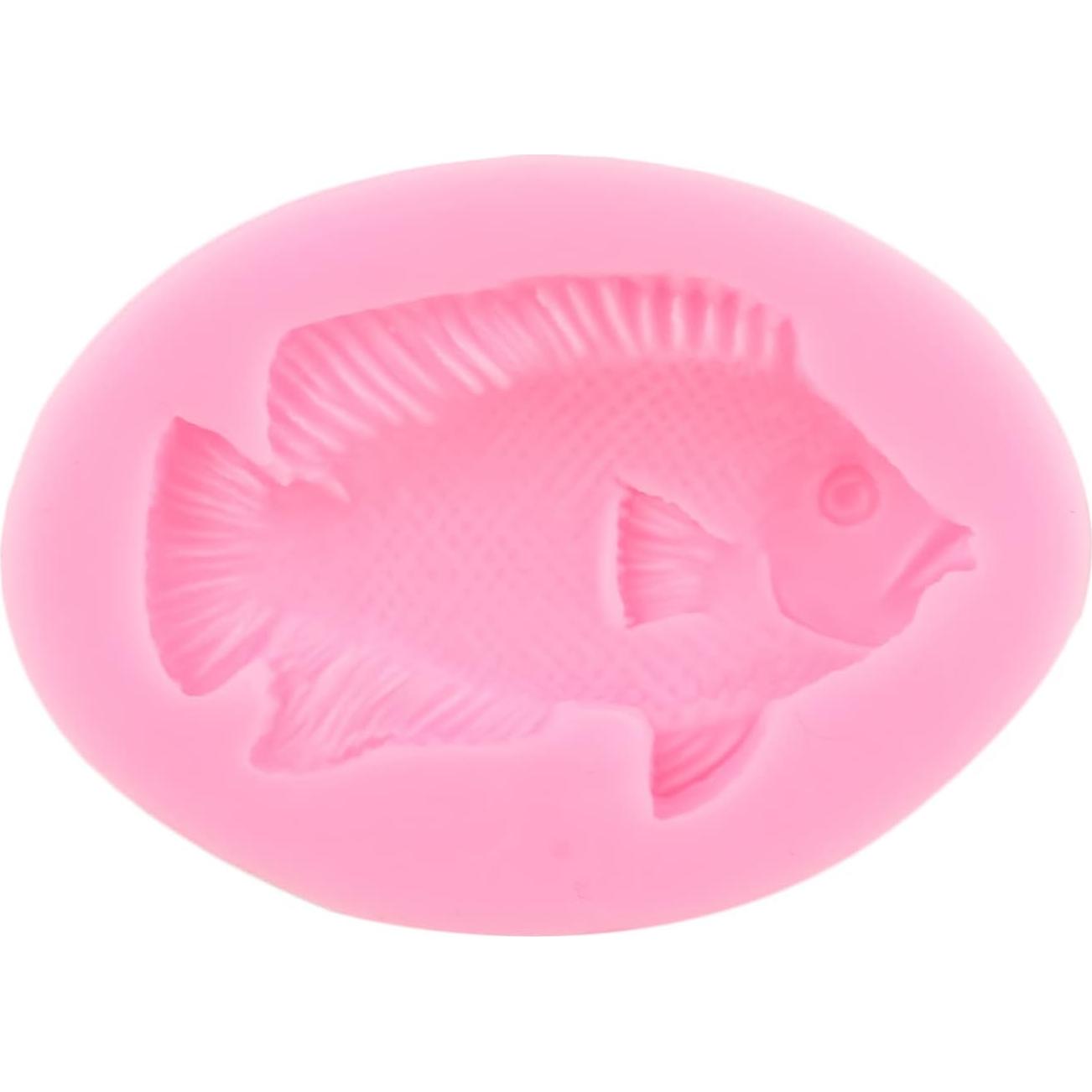 Molde de Silicona para Fondant Mujiang - 4 Piezas de Criaturas Marinas