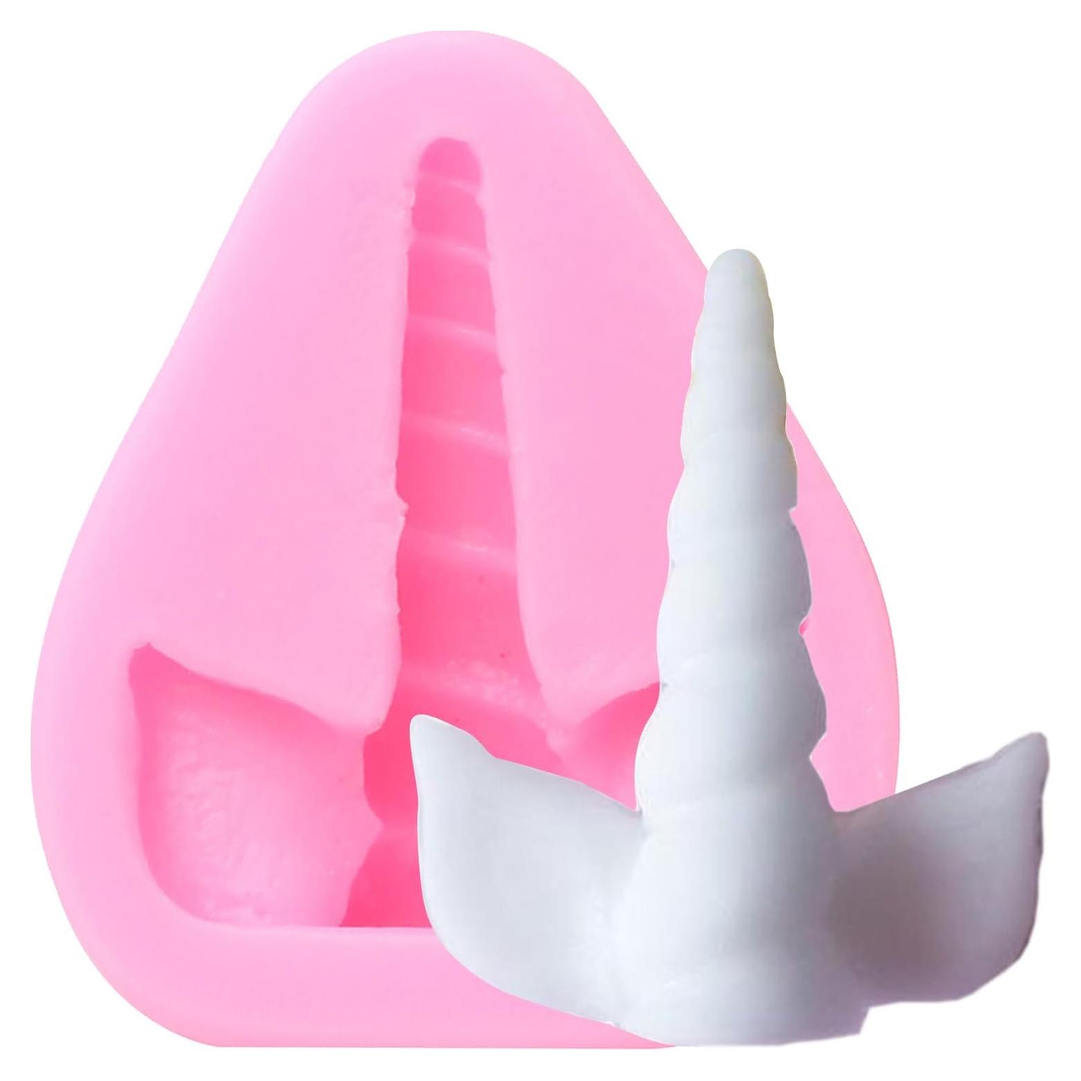 Molde de Silicona Unicornio XMOLDNMS 8.06x7.29cm Decoración Pasteles