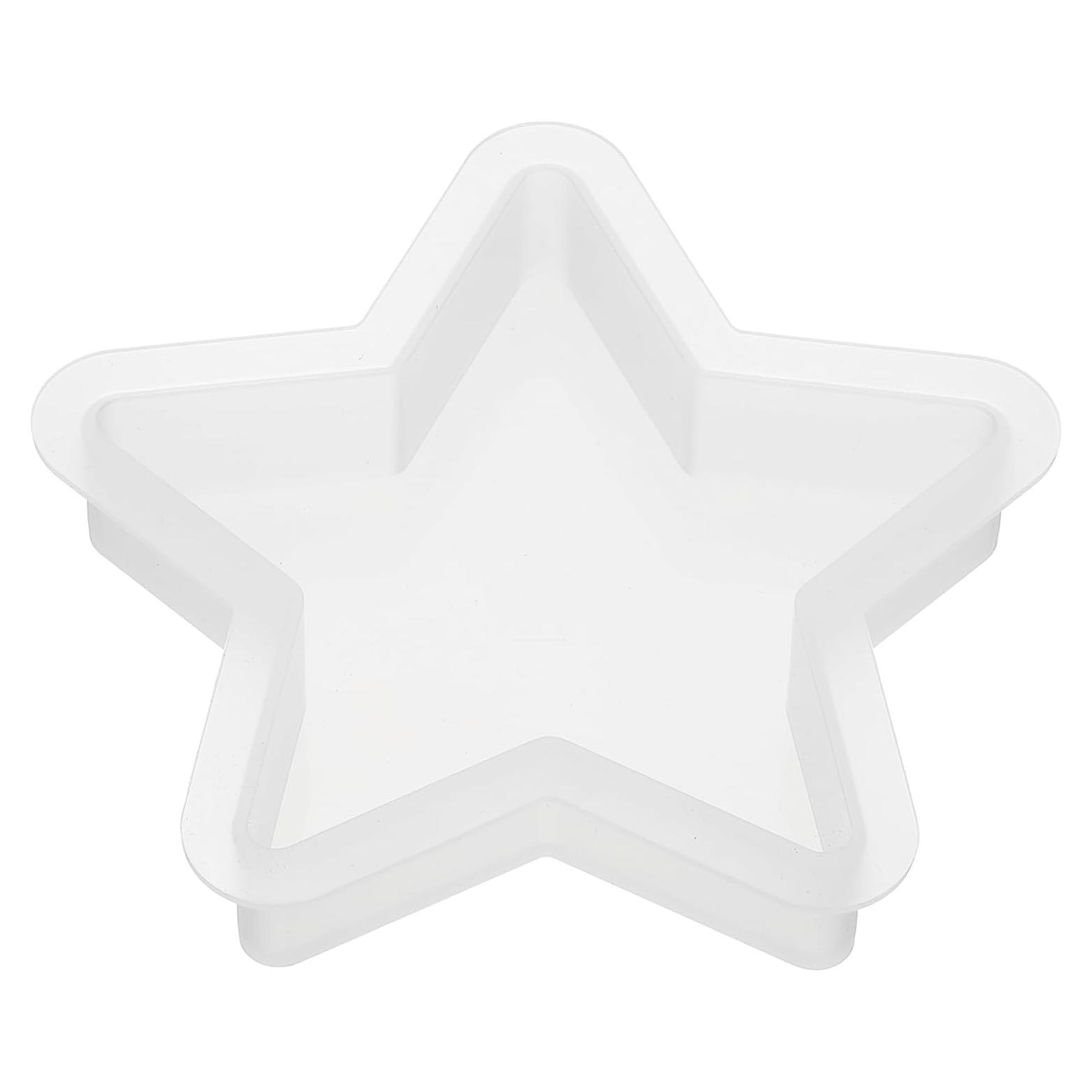 Molde de Resina Estrella 11.9cm PATIKIL Silicona Blanca