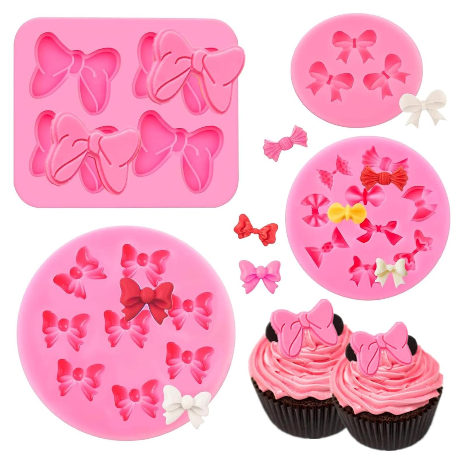 Molde de Silicona Mini para Lazos Puyeipt - 4 Piezas